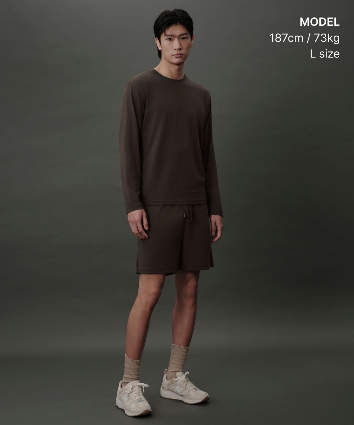 무신사 스탠다드(MUSINSA STANDARD) [리커버리] 레귤러 핏 5부 쇼츠 [브라운]