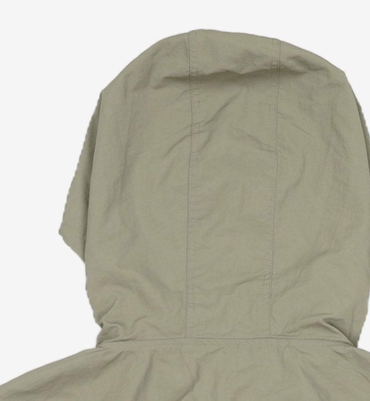 큐리티(CURETTY) C NYLON CROP HOOD JUMPER_KHAKI S