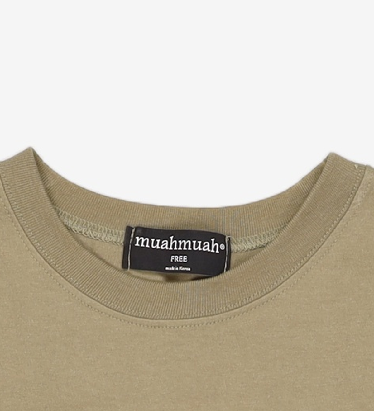 무아무아(MUAHMUAH) 반소매 티셔츠 FREE