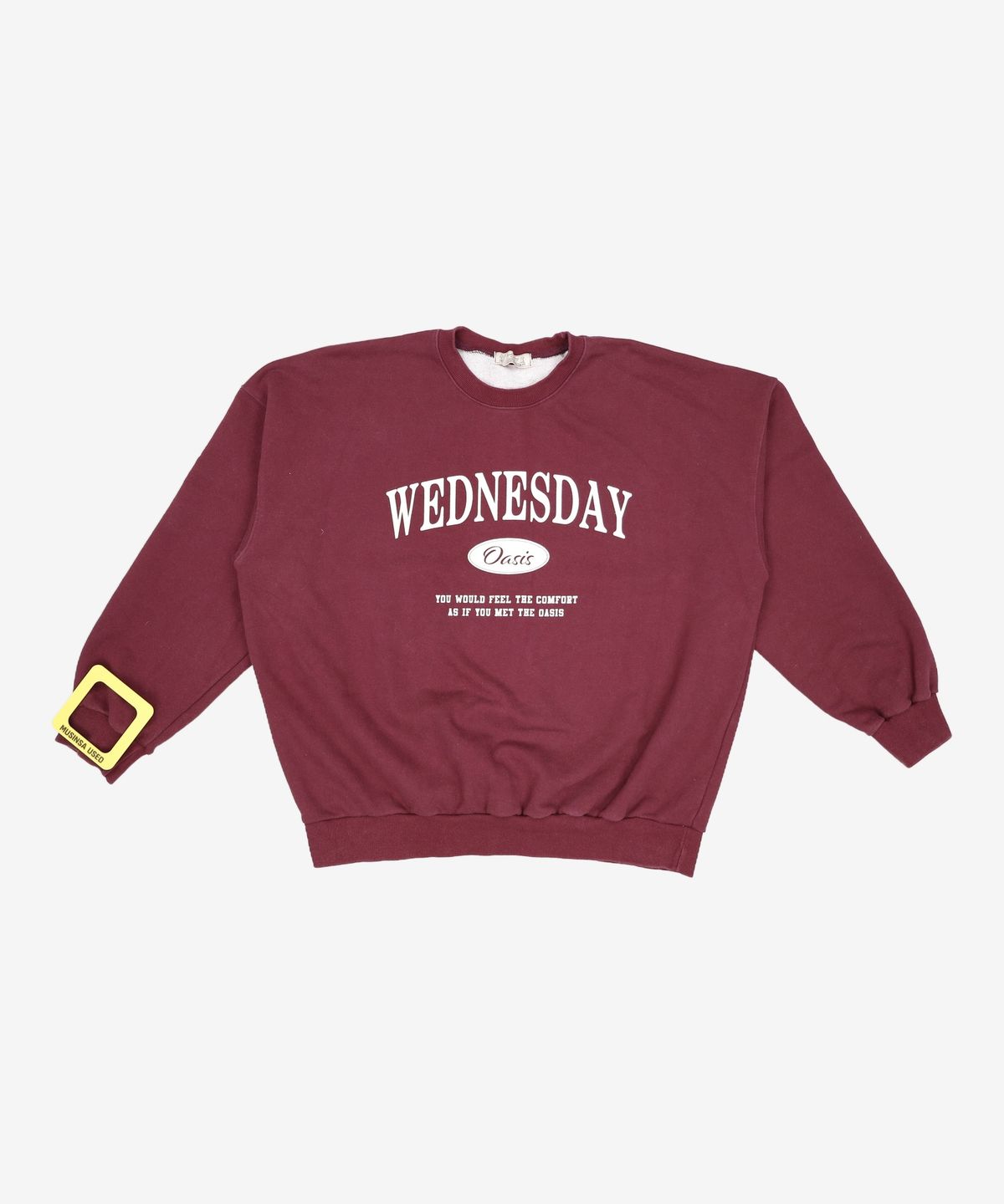 웬즈데이오아시스(WEDNESDAY OASIS) 맨투맨/스웨트셔츠 XL