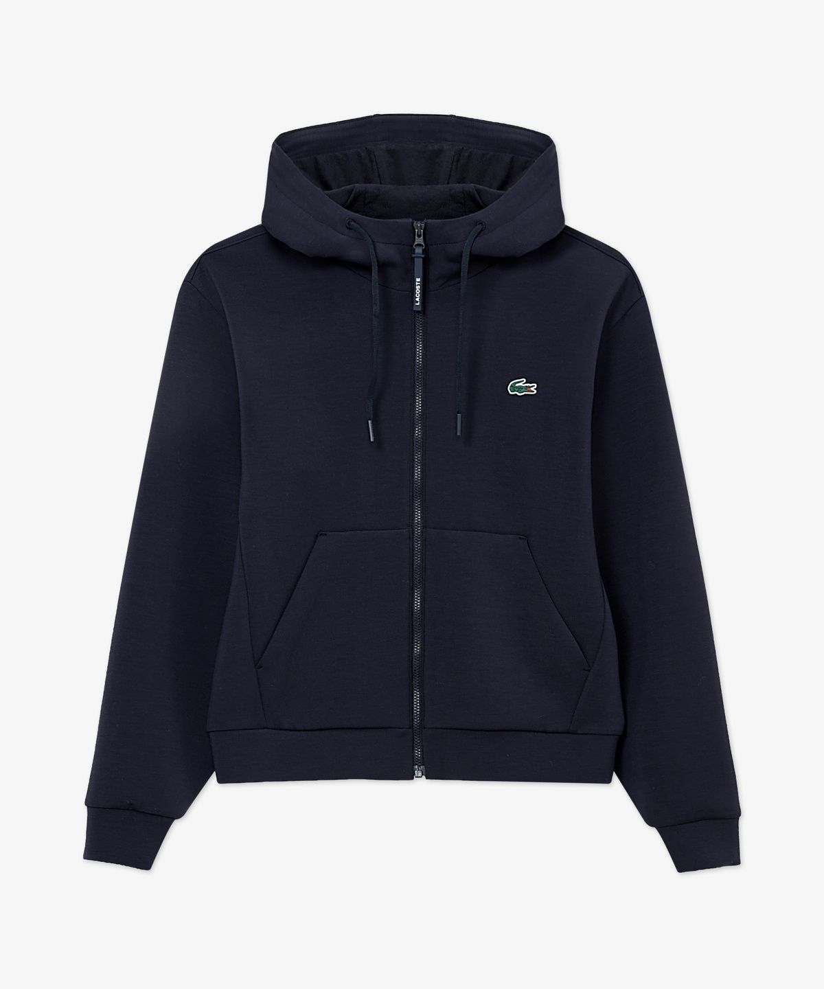 라코스테(LACOSTE) 여성 소프트저지 후드 풀집업 스웻셔츠 SF942E-56N HDE