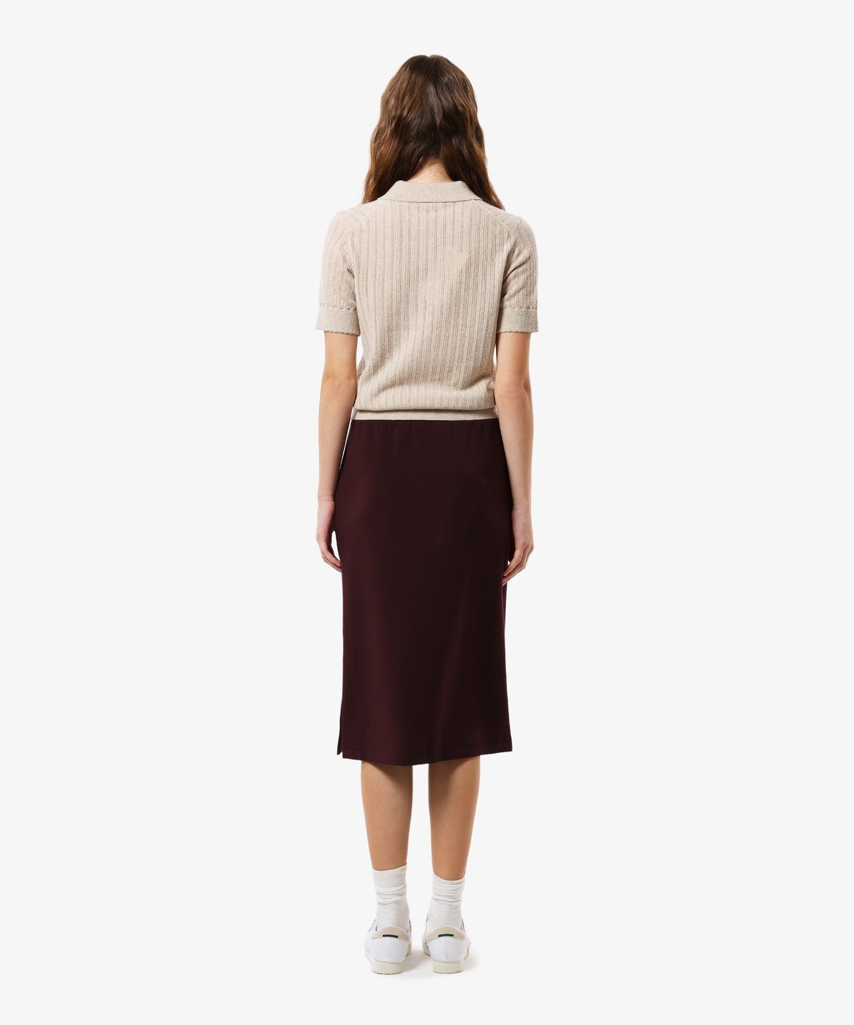 라코스테(LACOSTE) 여성 소프트저지 스커트 JF233E-56N 3KE