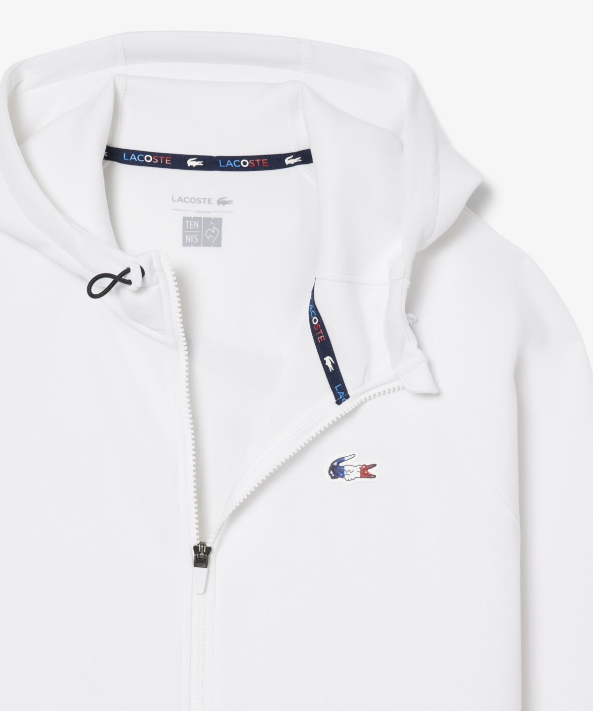 라코스테(LACOSTE) 남성 테니스 프렌치 후드 집업 스웻셔츠 SH0517-56N 001