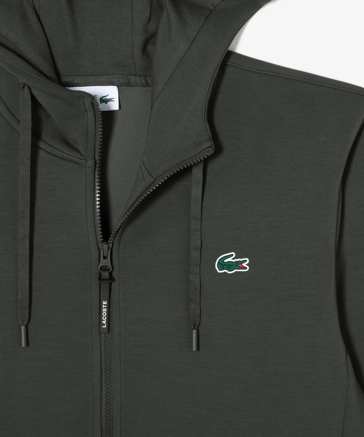 라코스테(LACOSTE) 남성 소프트저지 풀집업 스웻셔츠 SH300E-56N 050