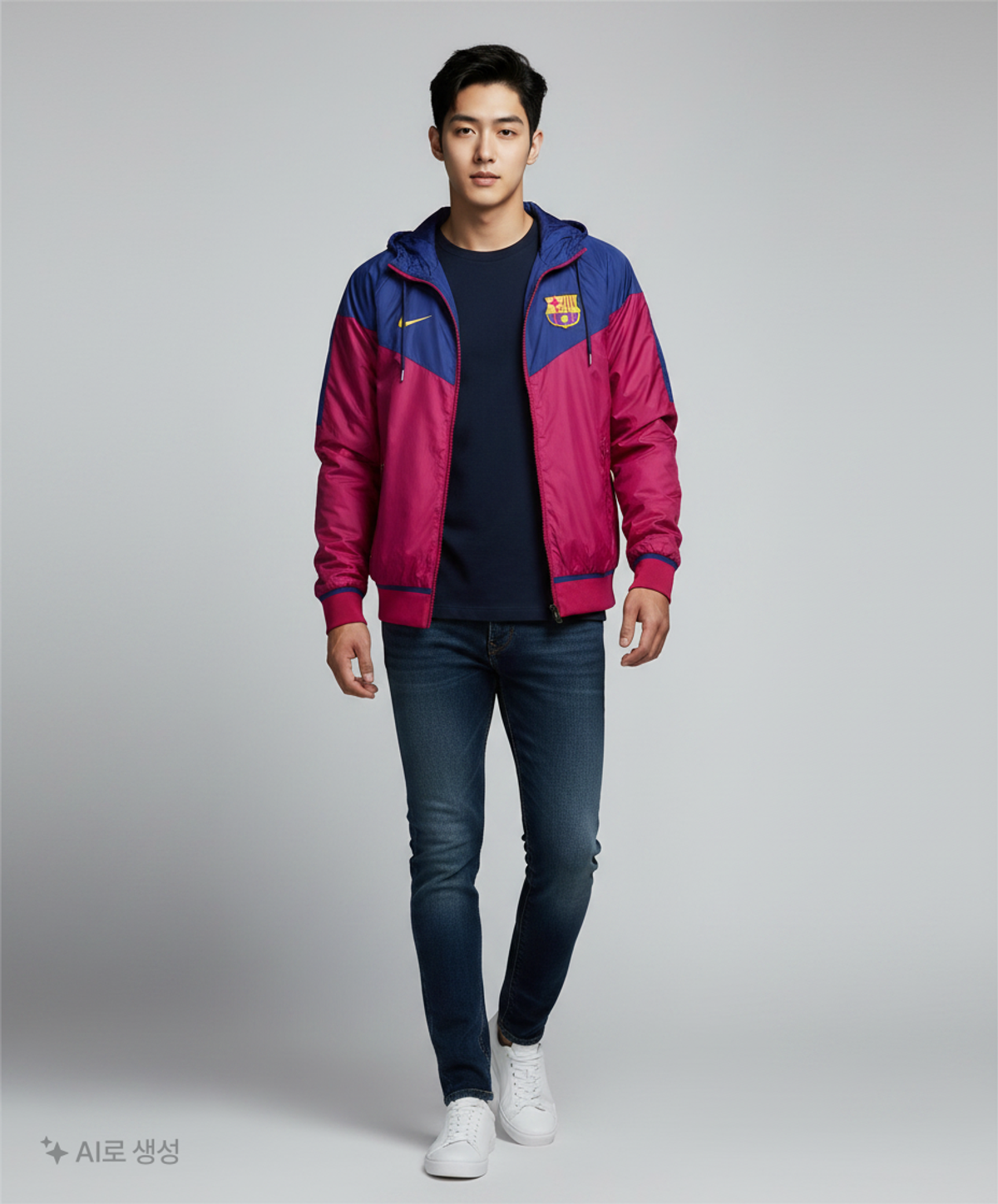 나이키(NIKE) 나일론/코치 재킷 M