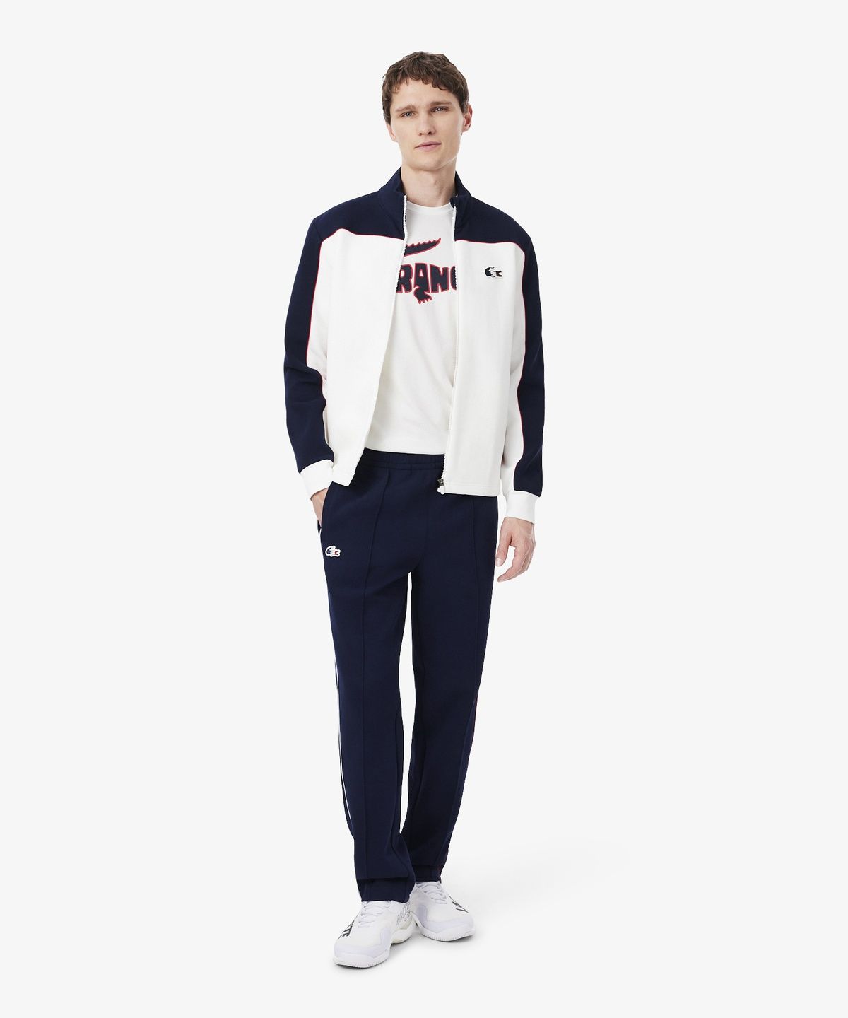 라코스테(LACOSTE) 남성 테니스 프렌치 티셔츠 TH0471-56N 001