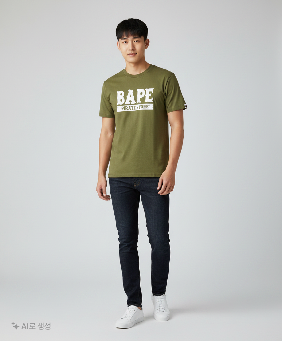 베이프(BAPE) 반소매 티셔츠 XL