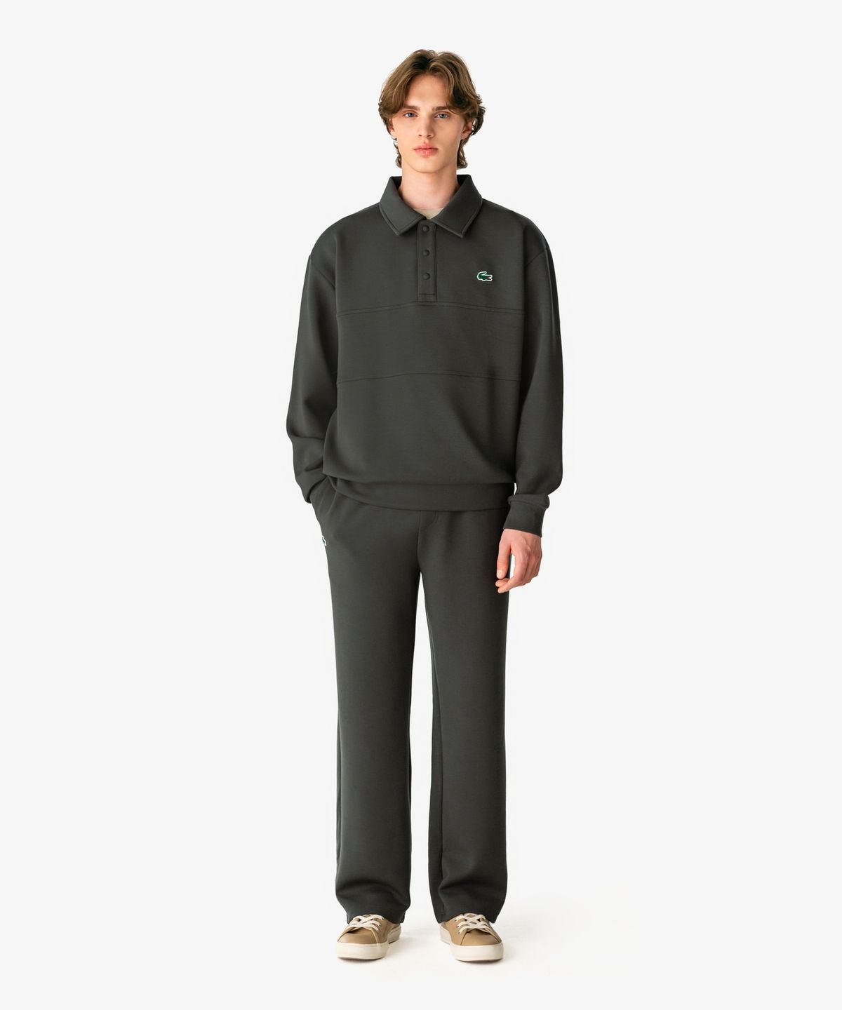 라코스테(LACOSTE) 남성 소프트 저지 셋업 팬츠 XH217E-56N 050