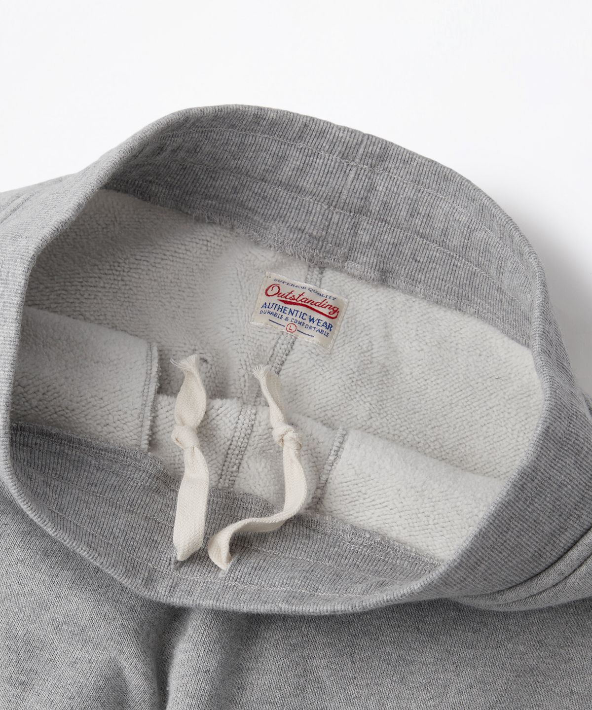 아웃스탠딩(OUTSTANDING) AUTHENTIC VINTAGE COMFORT SWEAT PANTS_3%MELANGE GRAY