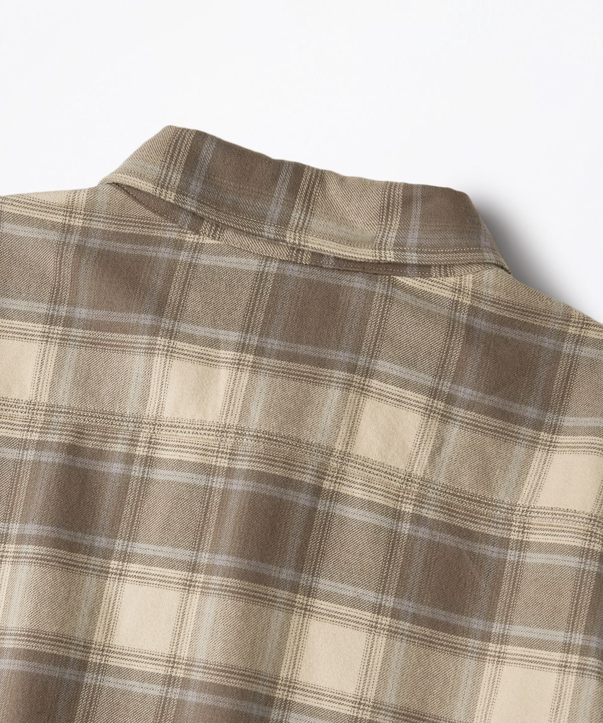 아웃스탠딩(OUTSTANDING) VINTAGE CHECK WORK SHIRT_BEIGE CHECK