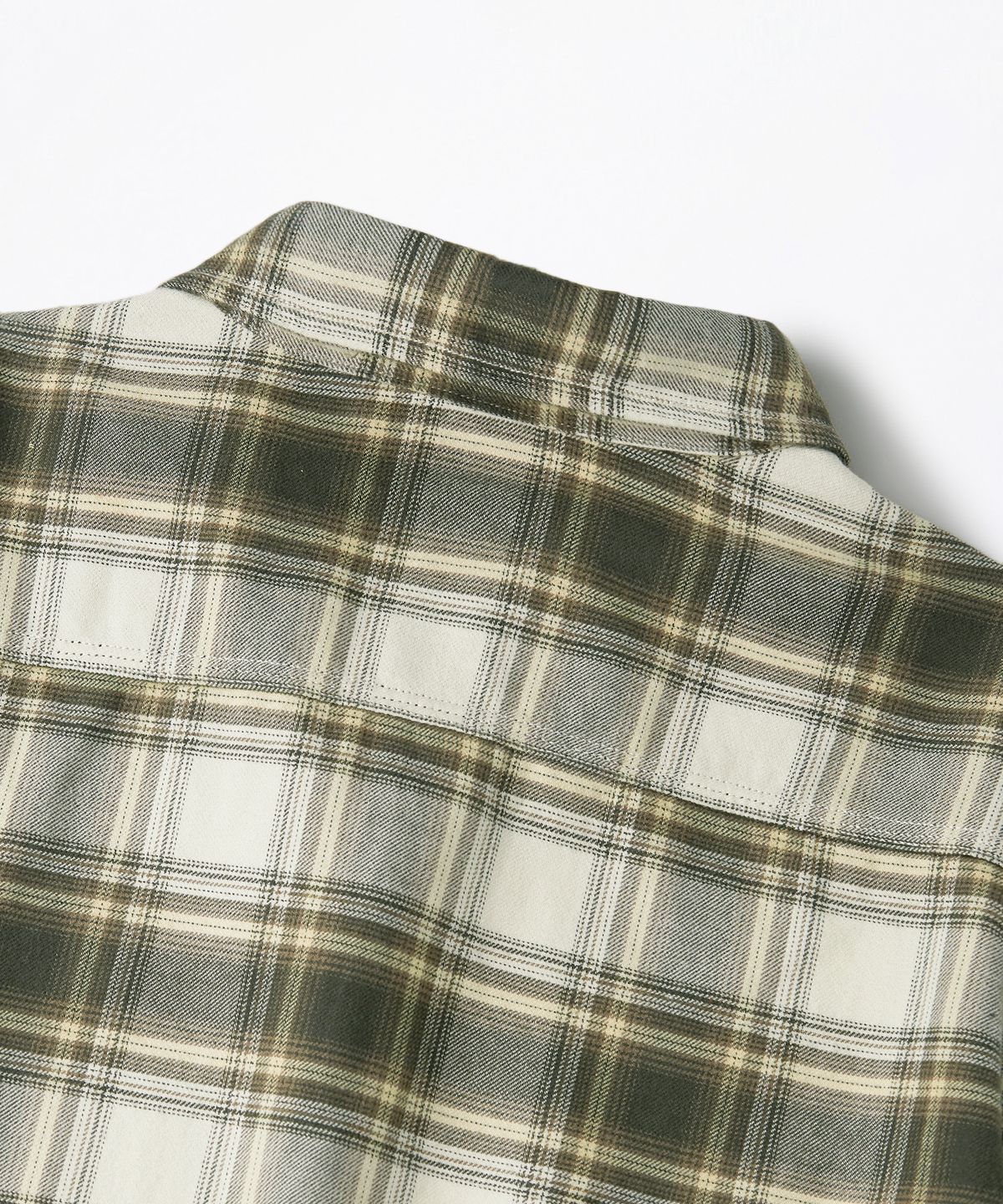 아웃스탠딩(OUTSTANDING) VINTAGE CHECK WORK SHIRT_GREEN CHECK