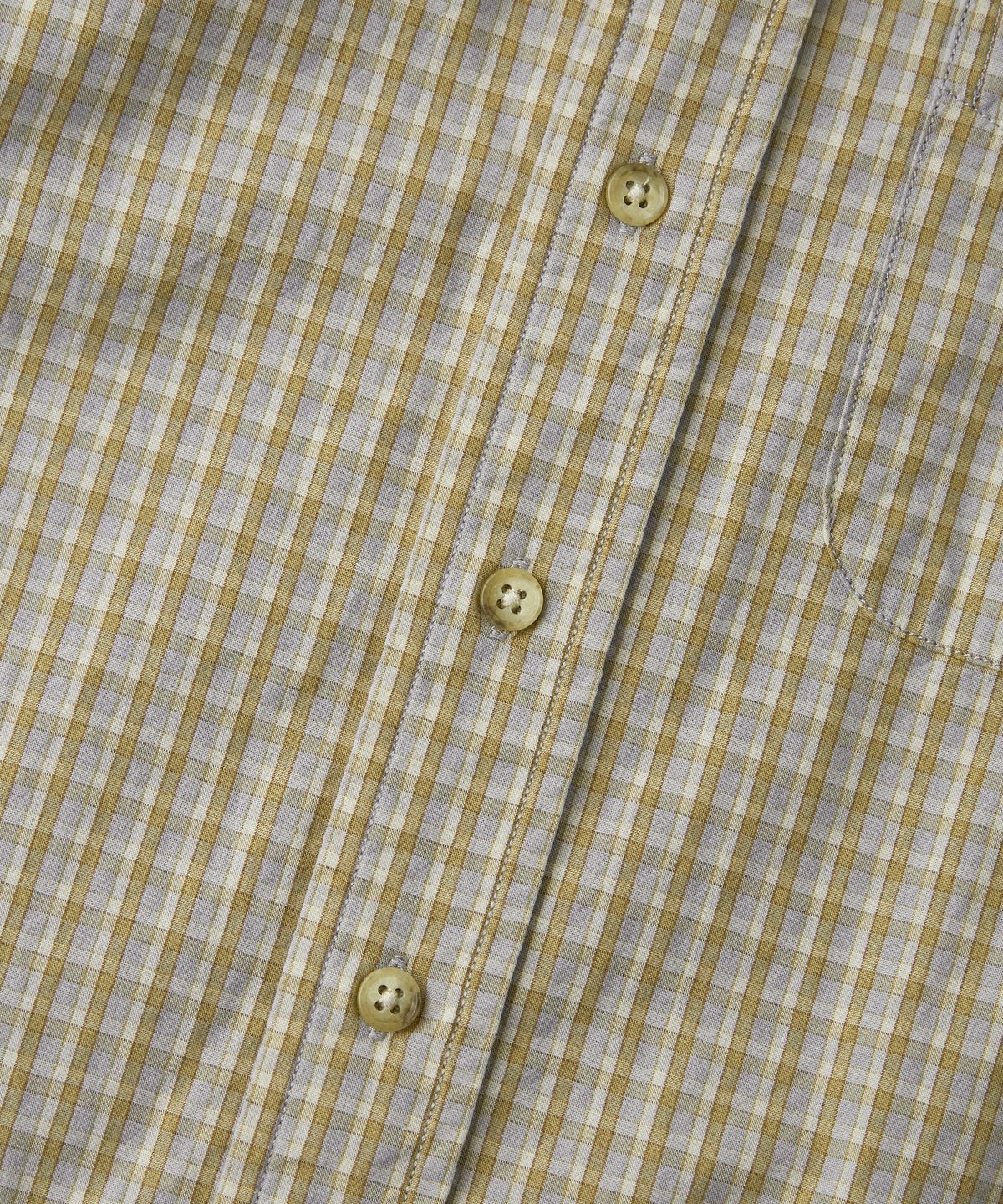 아웃스탠딩(OUTSTANDING) VINTAGE CHECK BD SHIRT_BEIGE CHECK