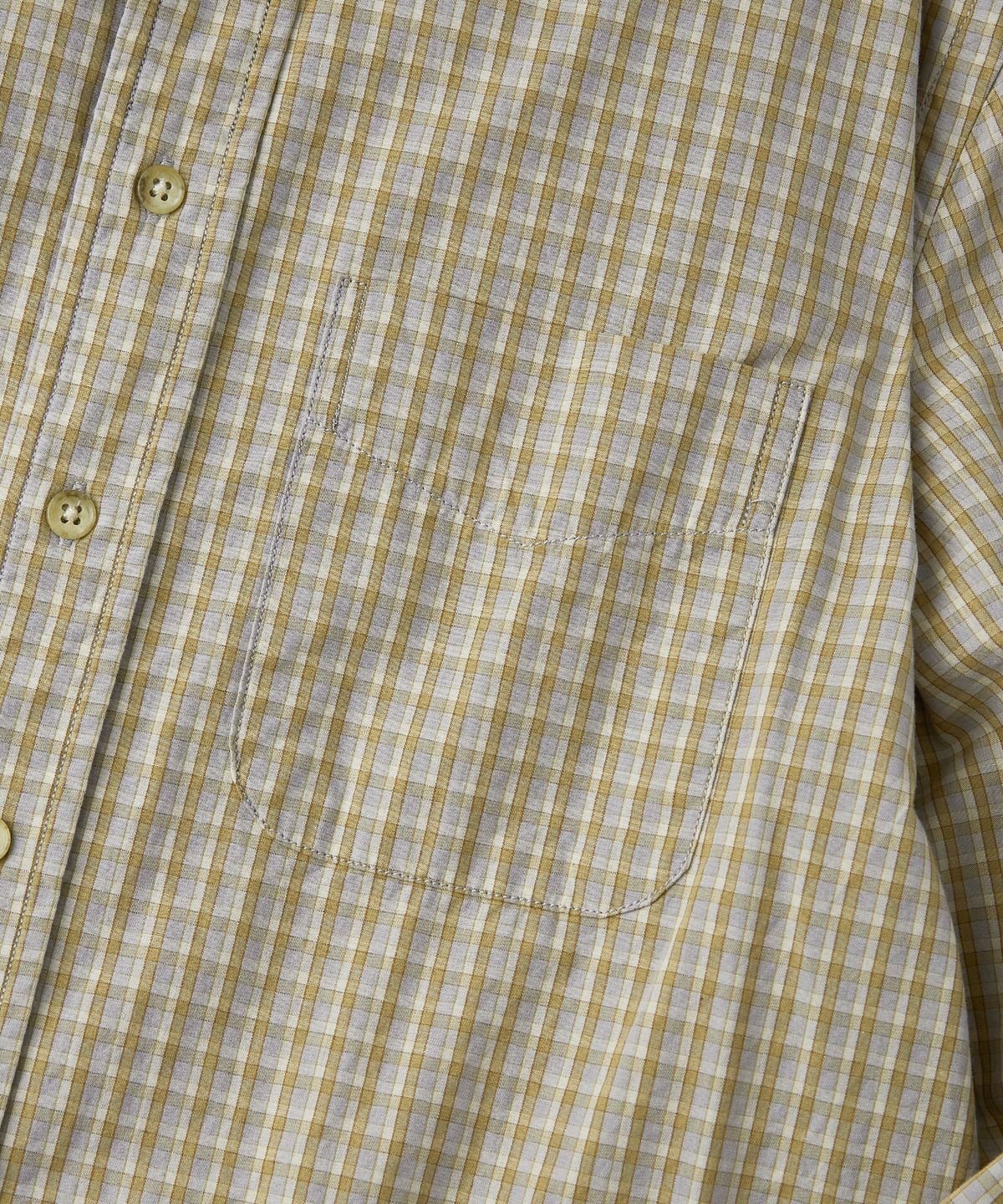 아웃스탠딩(OUTSTANDING) VINTAGE CHECK BD SHIRT_BEIGE CHECK