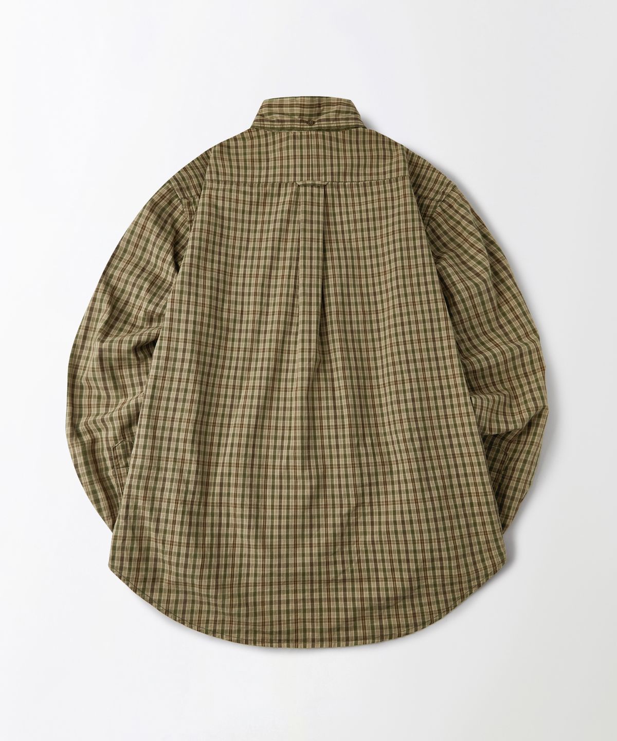 아웃스탠딩(OUTSTANDING) VINTAGE CHECK BD SHIRT_BROWN CHECK