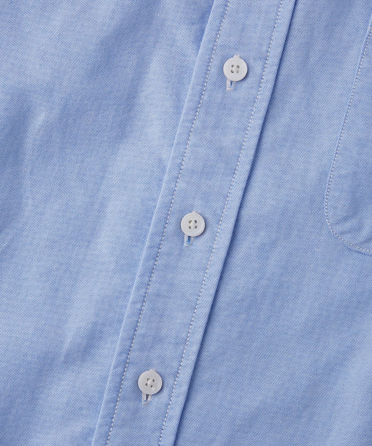 아웃스탠딩(OUTSTANDING) VINTAGE OXFORD BD SHIRT_BLUE