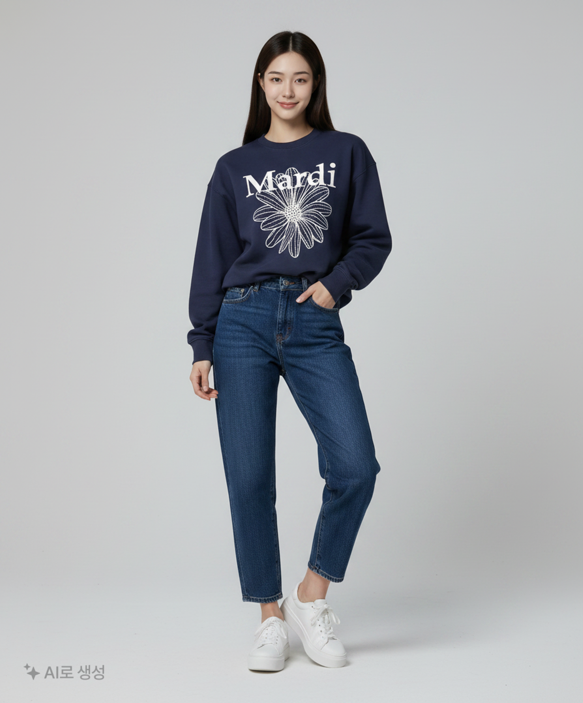 마르디 메크르디(MARDI MERCREDI) 맨투맨/스웨트셔츠 M