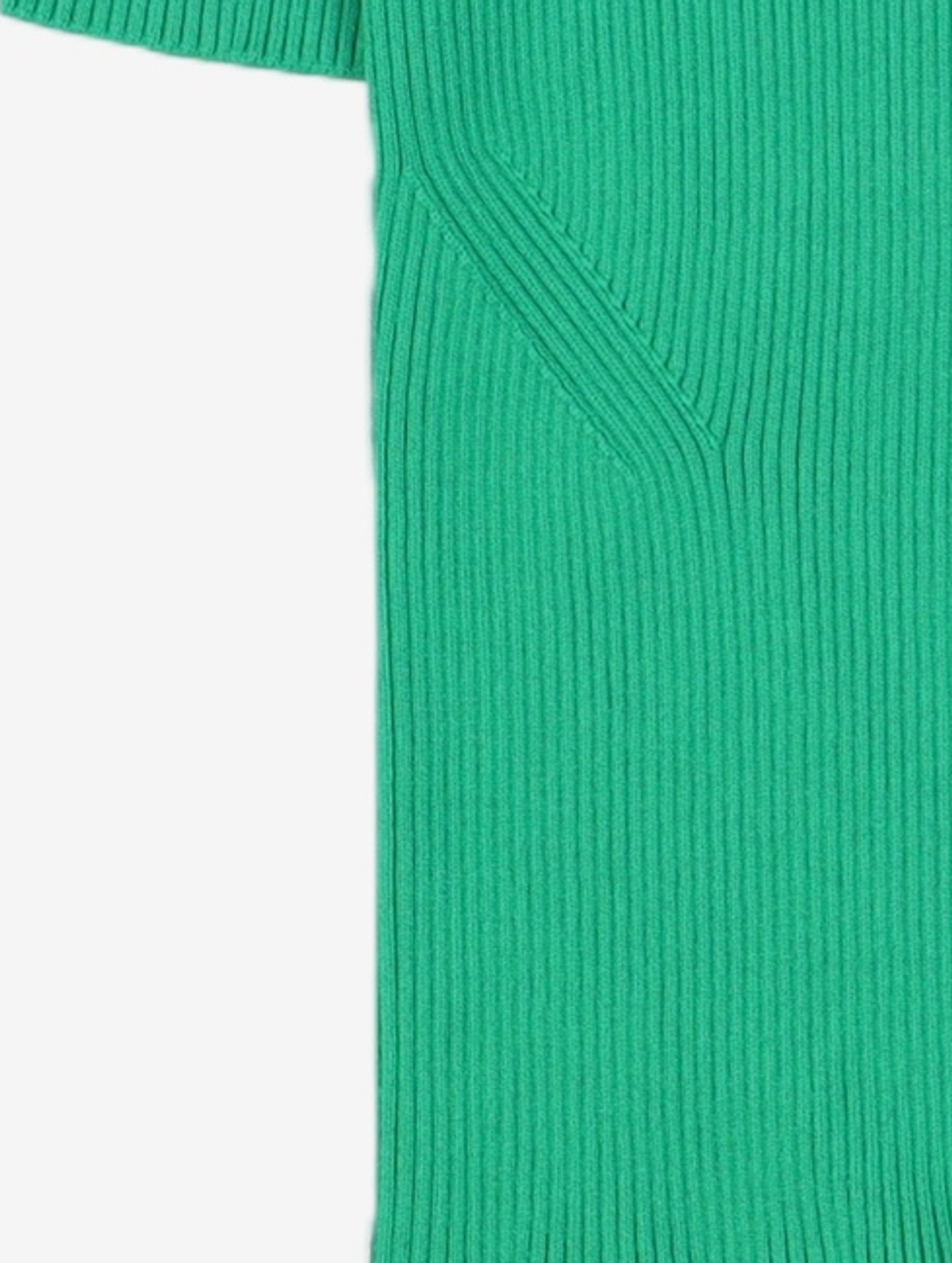 라코스테(LACOSTE) 여성 립조직 심리스 하프 짚업 반팔 폴로 스웨터 [화이트] 38