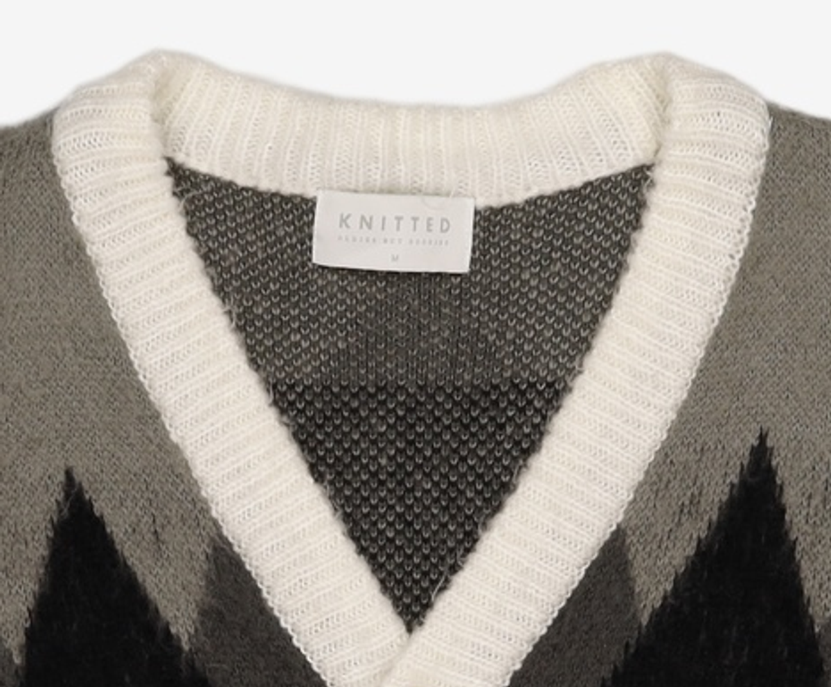 니티드(KNITTED) 카디건 M