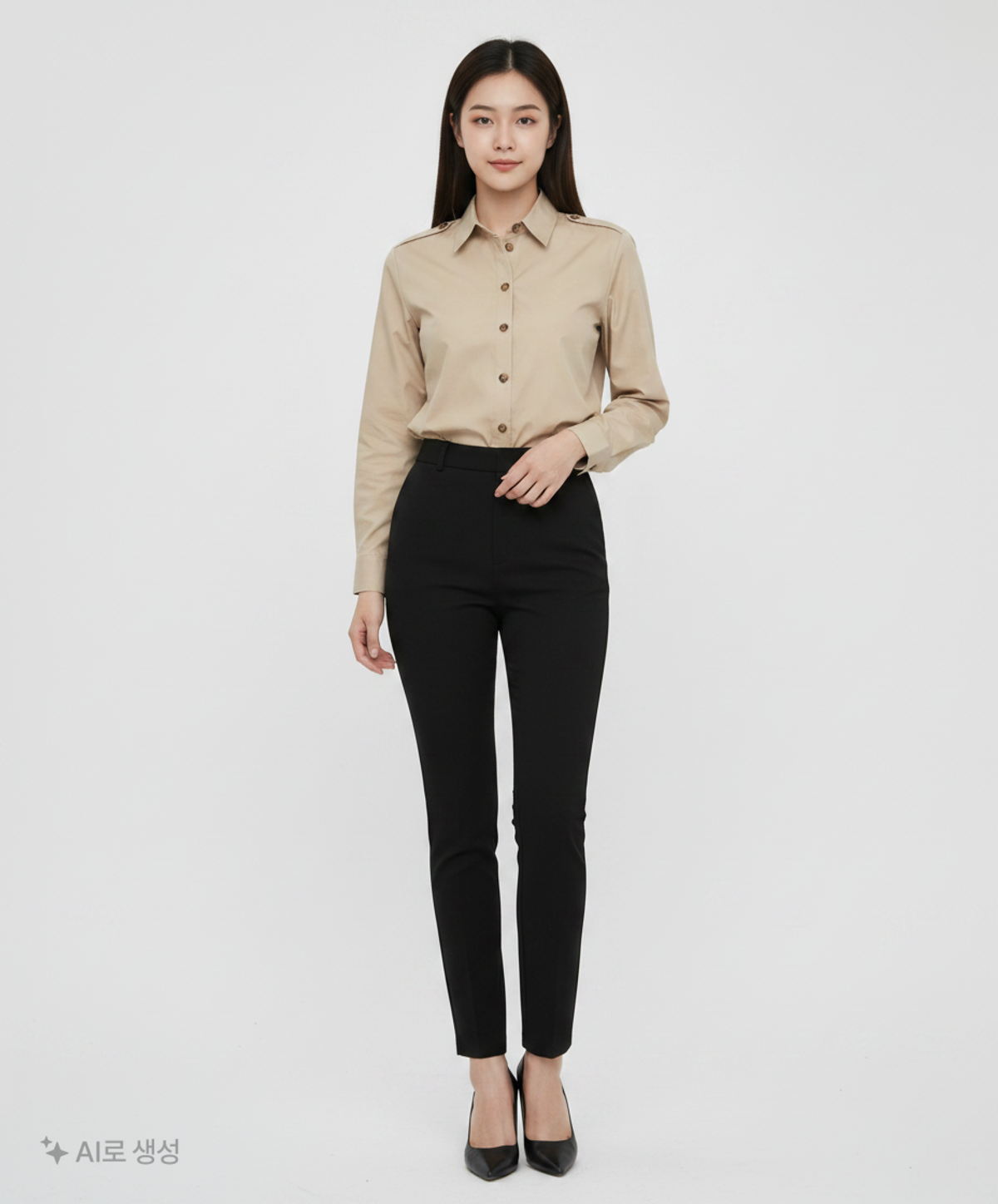 자라 베이직(ZARA BASIC) 캐주얼 셔츠 XS