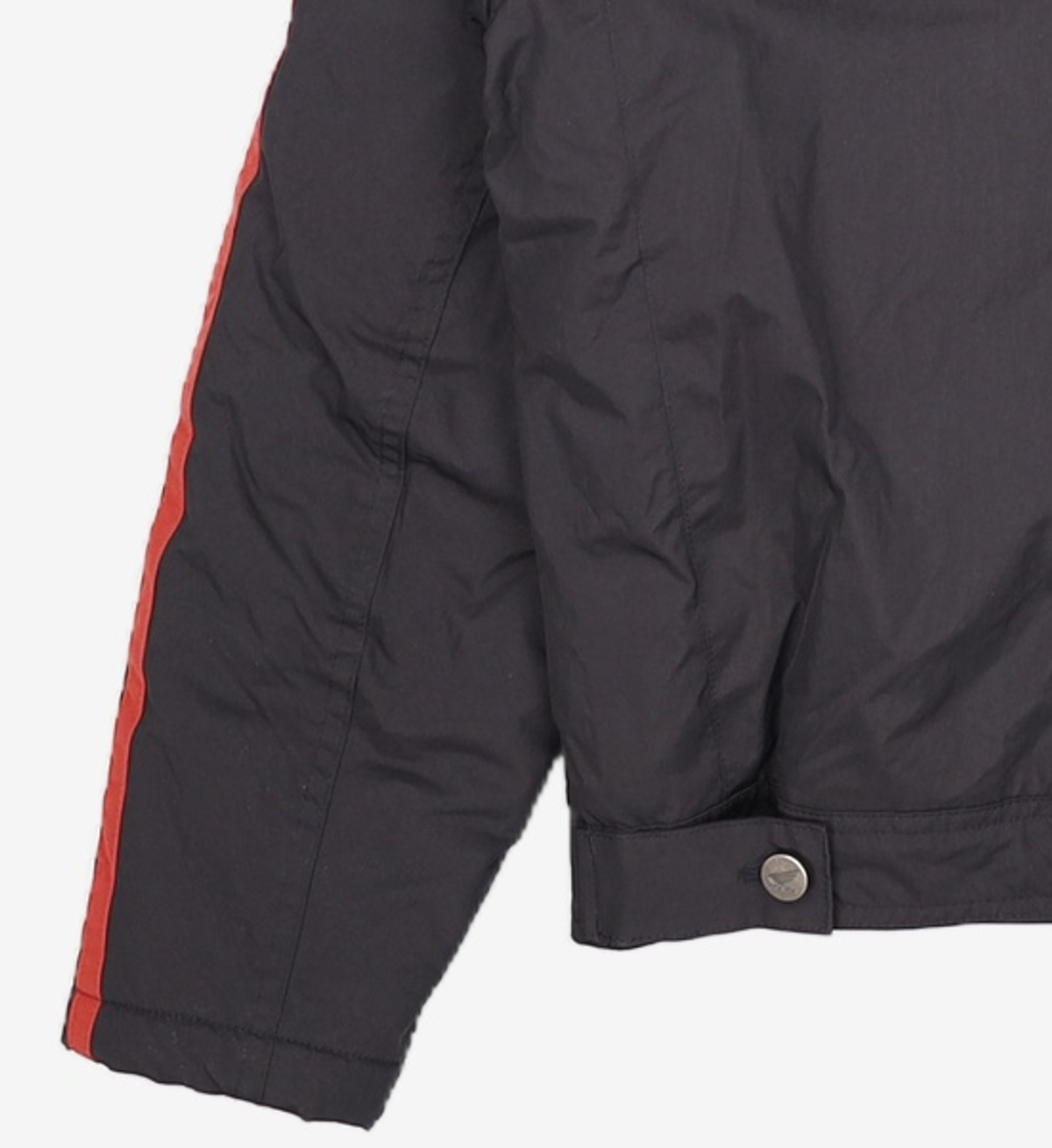 핍스 모터사이클(PHYPS MOTORCYCLE) Honda Nylon semi crop Track Jacket Black S