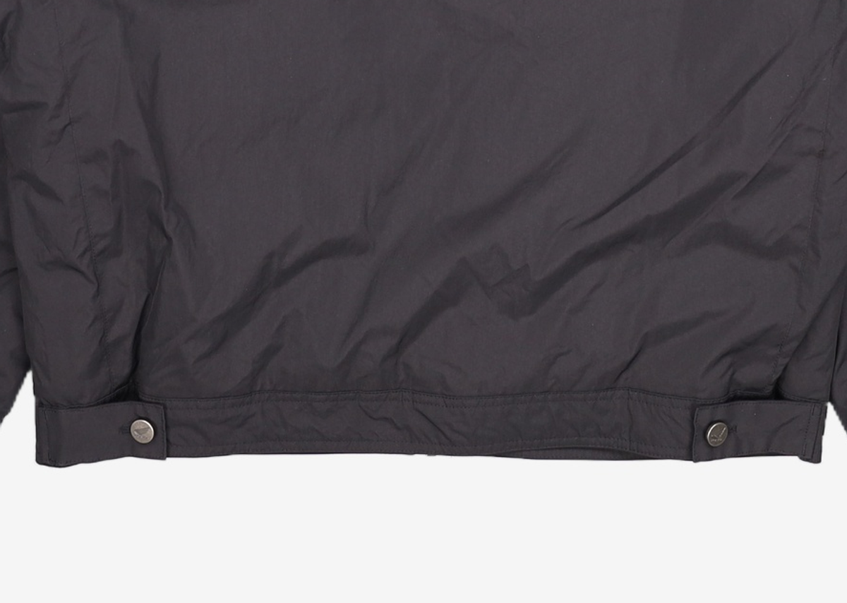 핍스 모터사이클(PHYPS MOTORCYCLE) Honda Nylon semi crop Track Jacket Black S