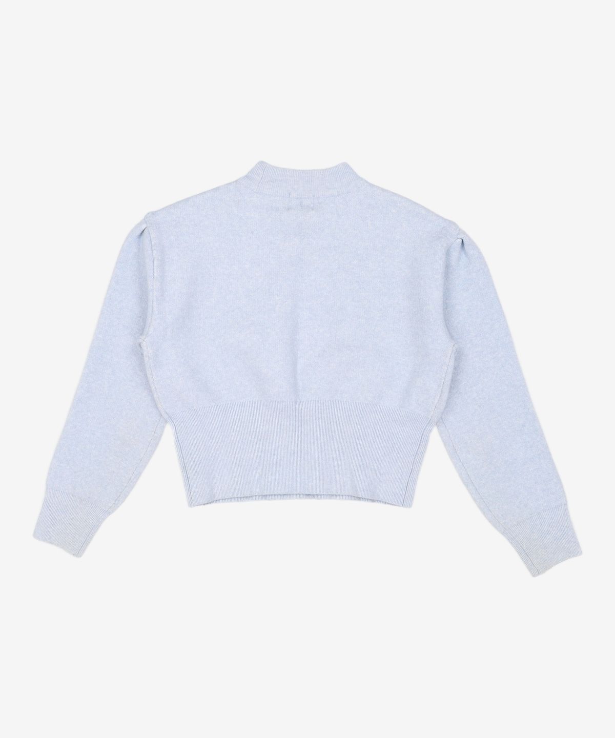 마리떼 프랑소와 저버(MARITHÉ + FRANҪOIS GIRBAUD) F/W W CLASSIC LOGO CROP KNIT sky blue OS