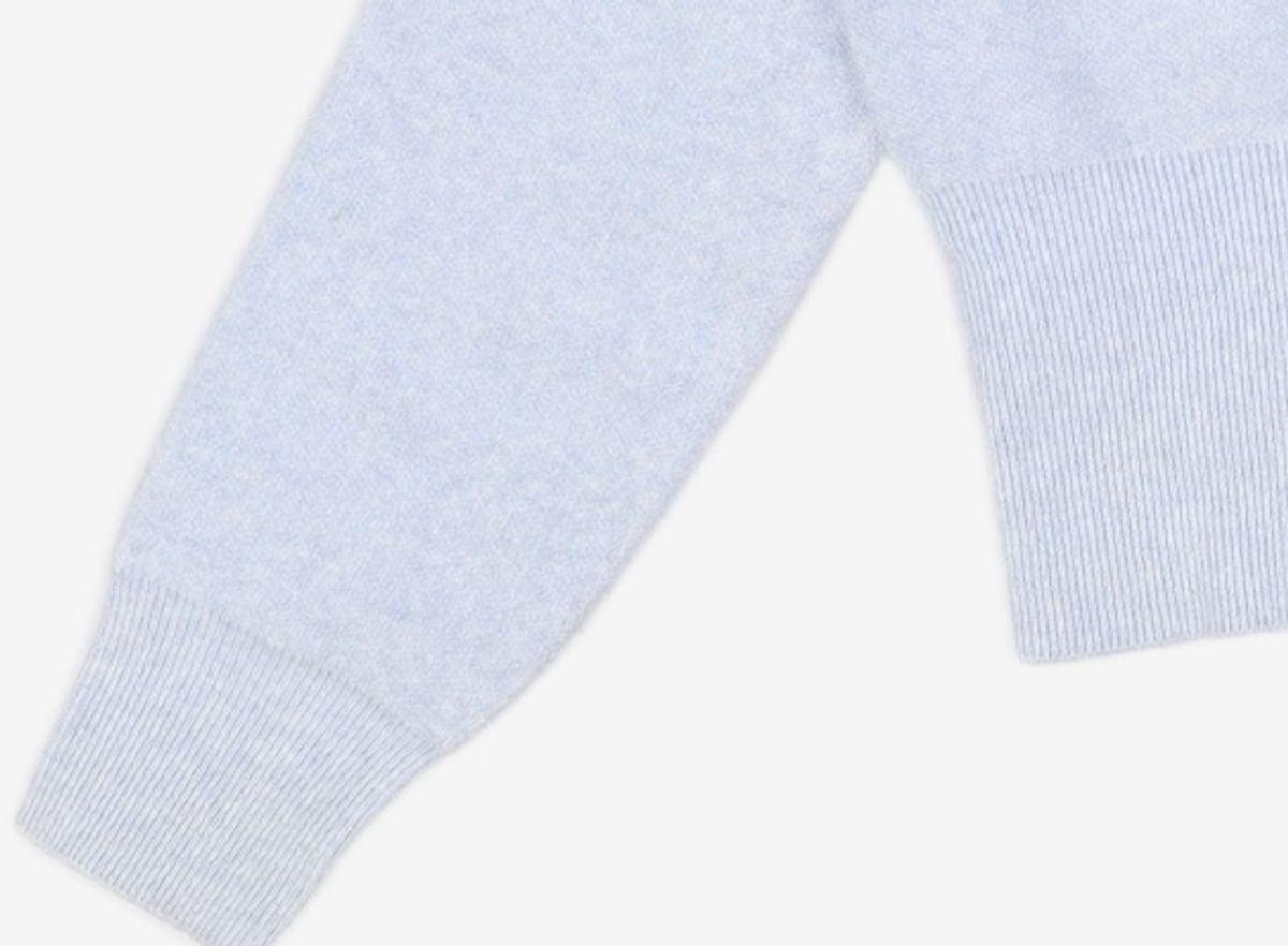 마리떼 프랑소와 저버(MARITHÉ + FRANҪOIS GIRBAUD) F/W W CLASSIC LOGO CROP KNIT sky blue OS