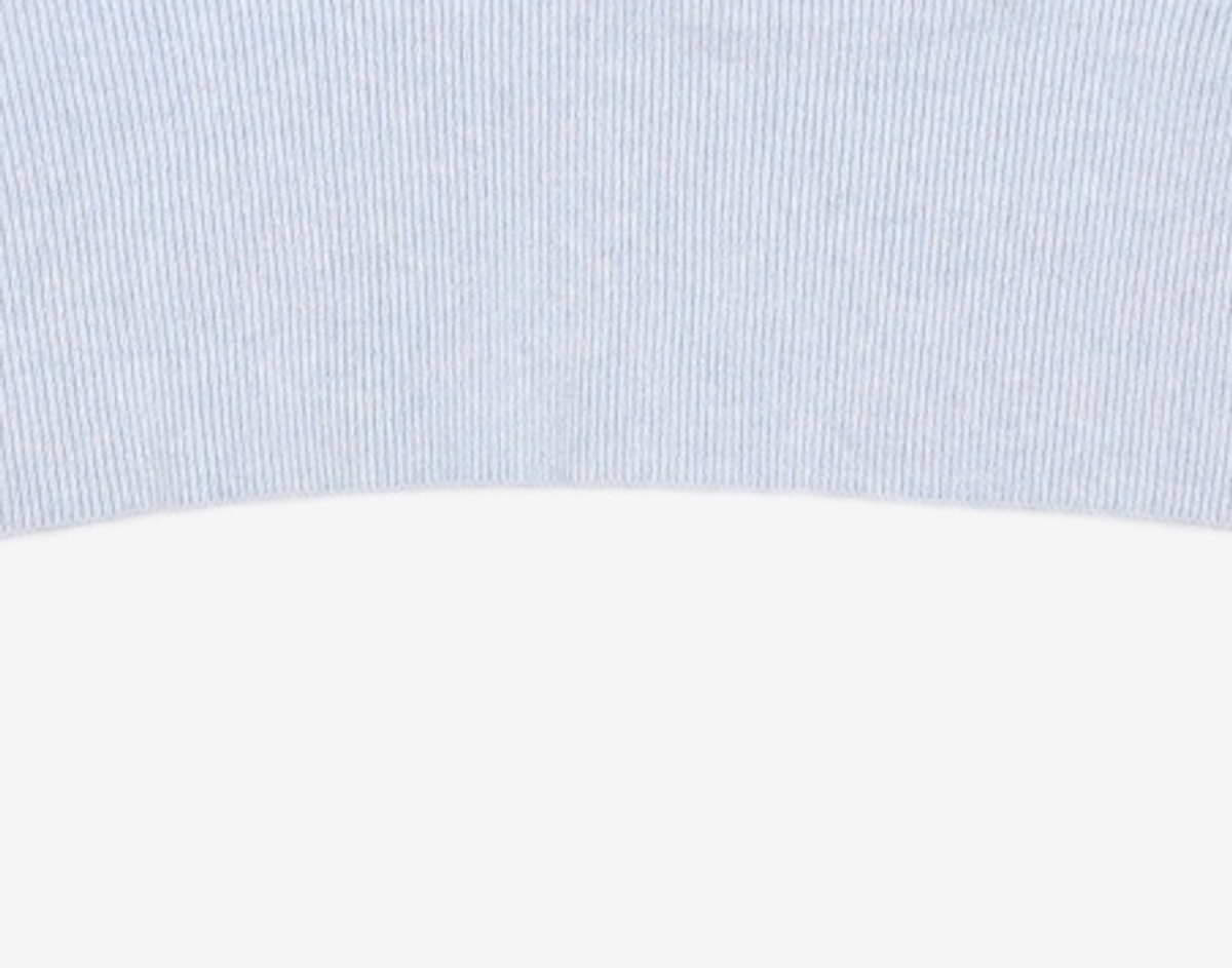 마리떼 프랑소와 저버(MARITHÉ + FRANҪOIS GIRBAUD) F/W W CLASSIC LOGO CROP KNIT sky blue OS