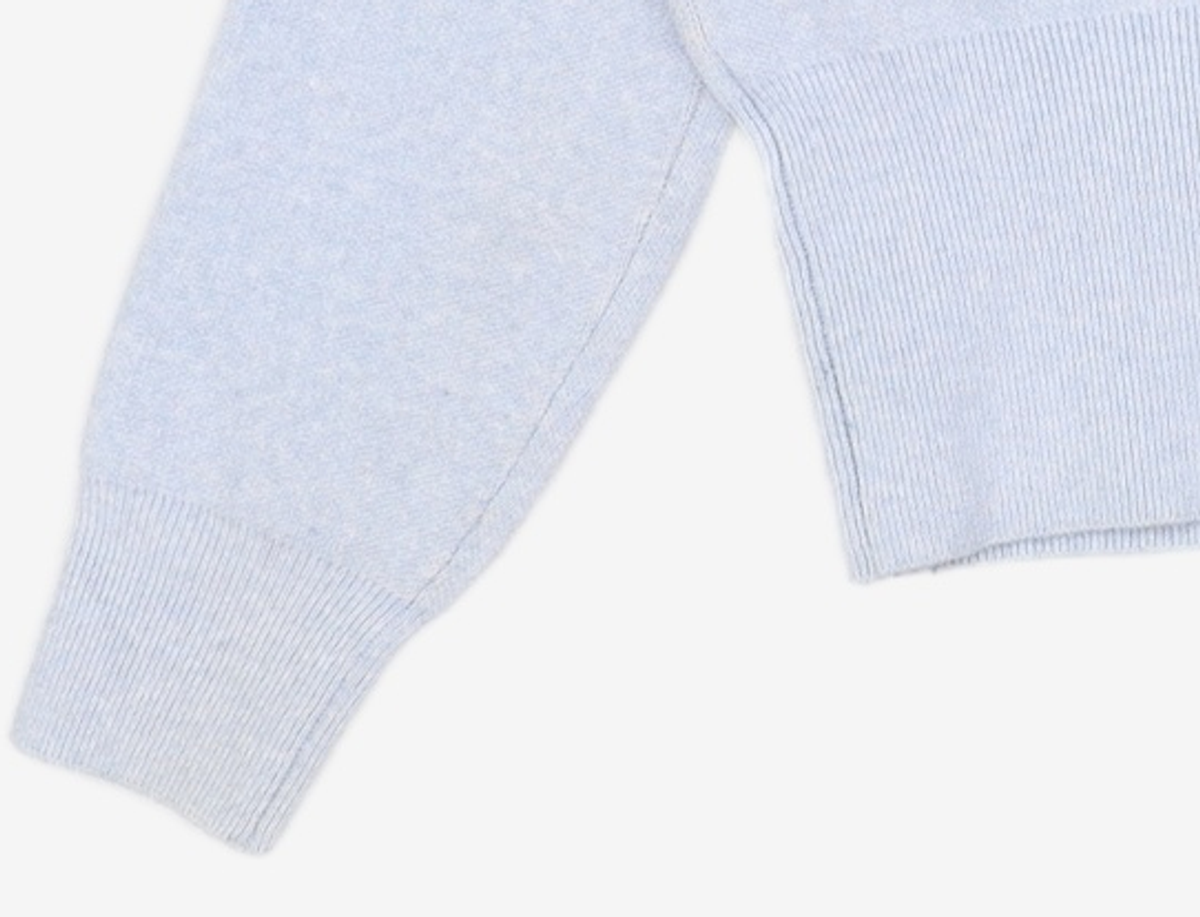 마리떼 프랑소와 저버(MARITHÉ + FRANҪOIS GIRBAUD) F/W W CLASSIC LOGO CROP KNIT sky blue OS