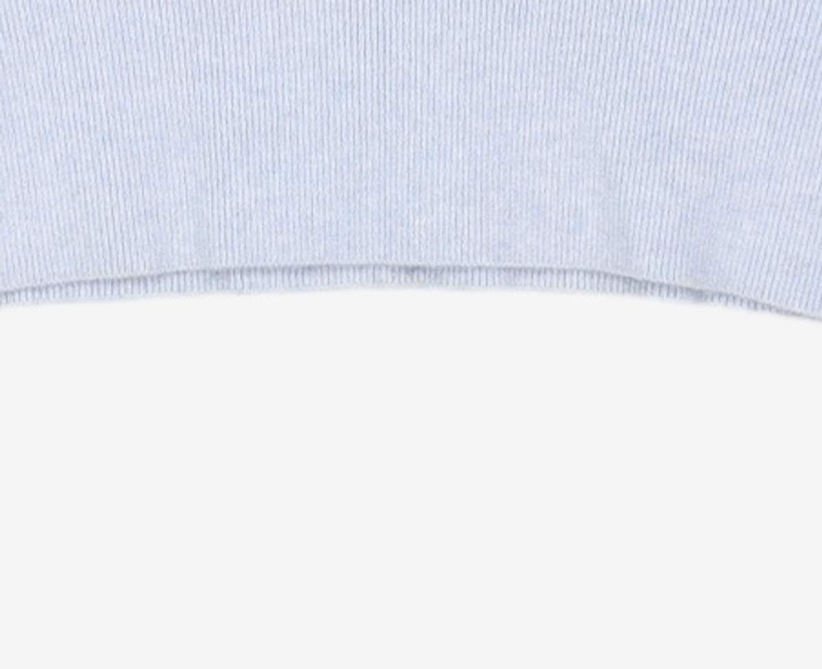 마리떼 프랑소와 저버(MARITHÉ + FRANҪOIS GIRBAUD) F/W W CLASSIC LOGO CROP KNIT sky blue OS