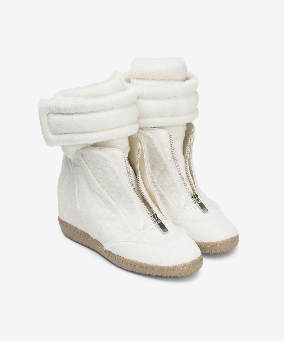 이크닉(IHCNIK) 304 textured high snekeares / ivory