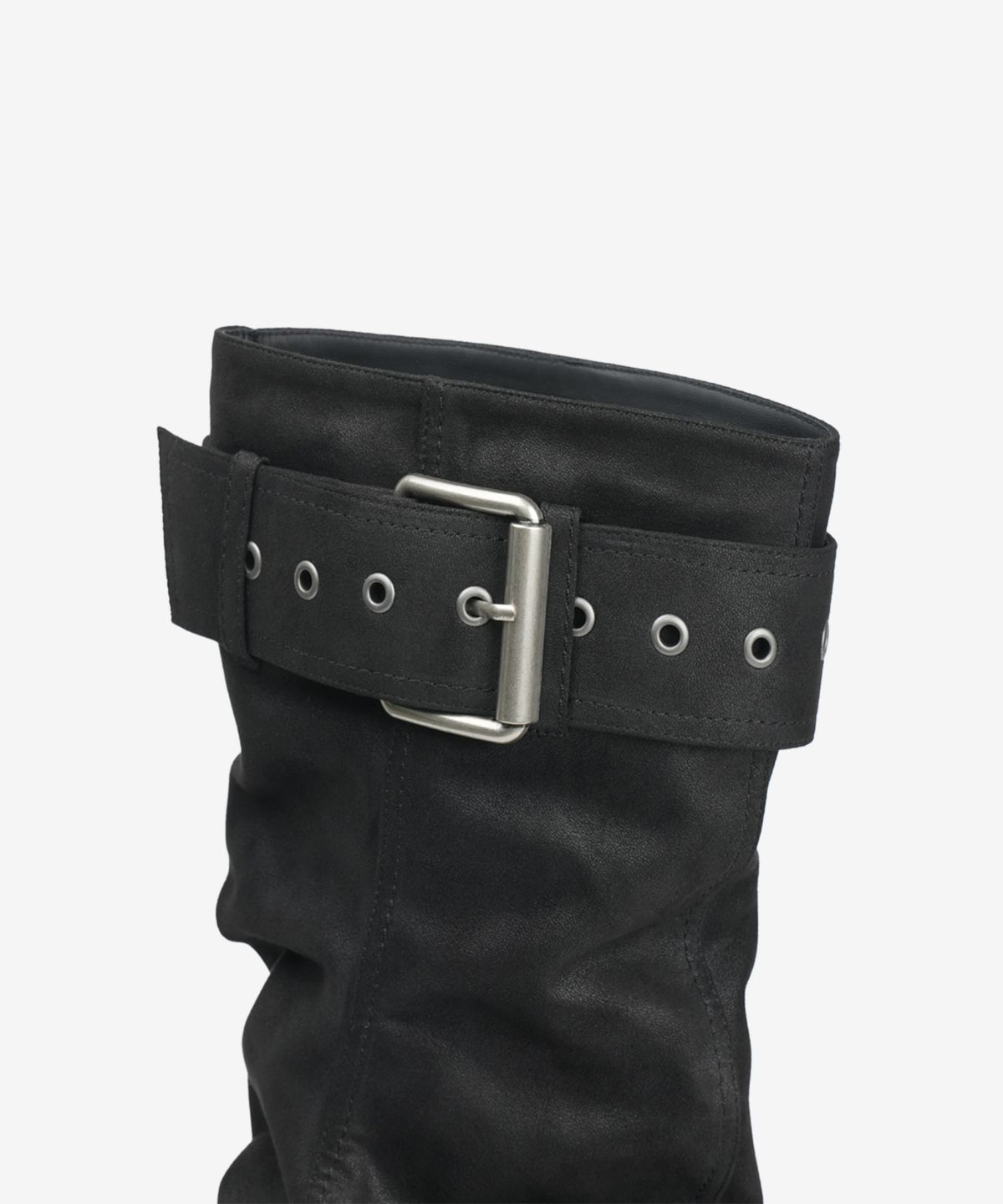 이크닉(IHCNIK) 305 buckle slouchy boots  / black