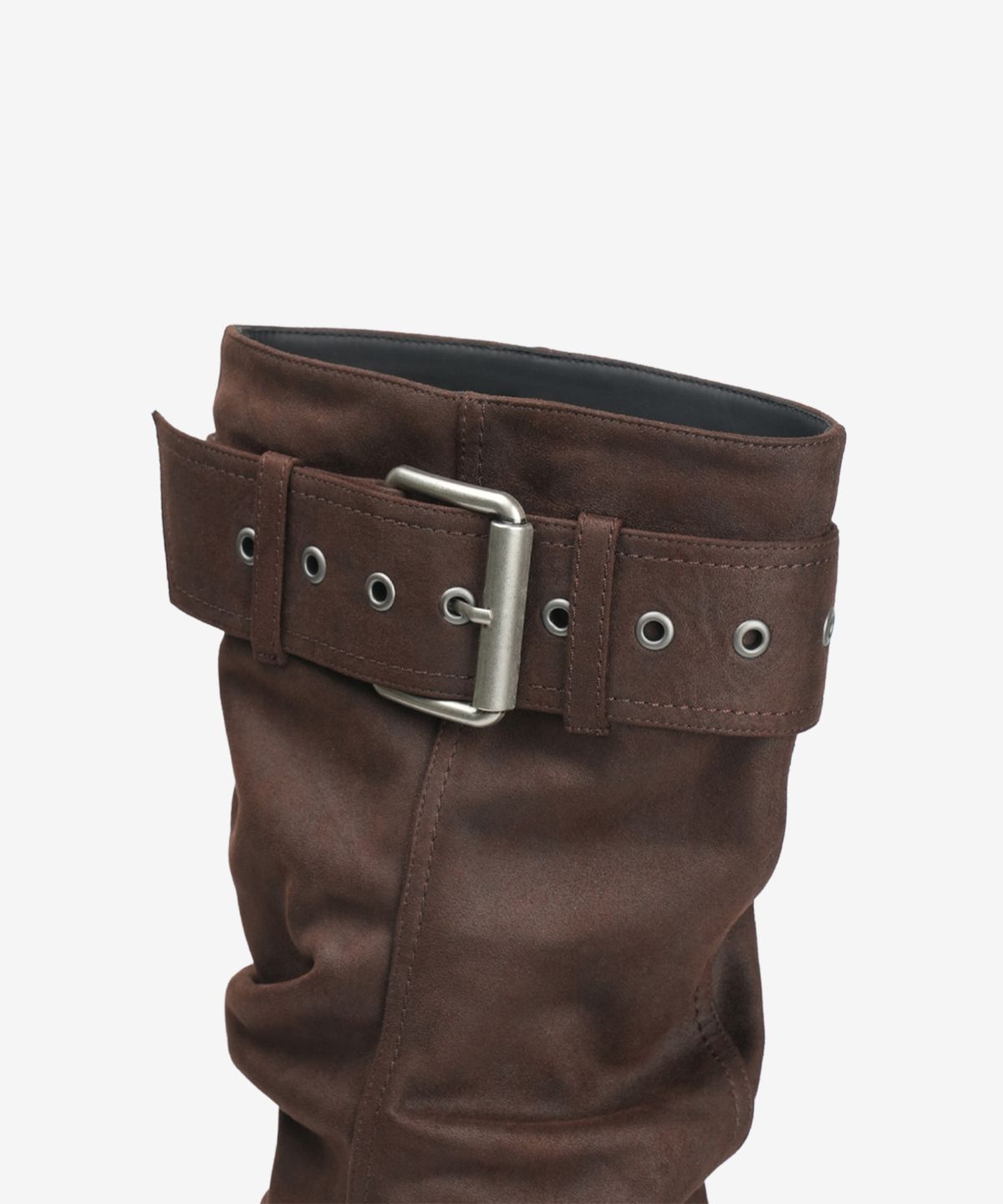 이크닉(IHCNIK) 305 buckle slouchy boots  / brown