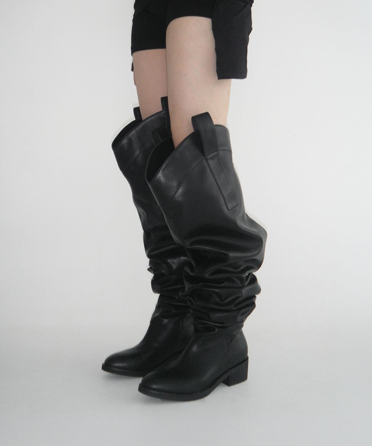 이크닉(IHCNIK) 306 western knee-high boots