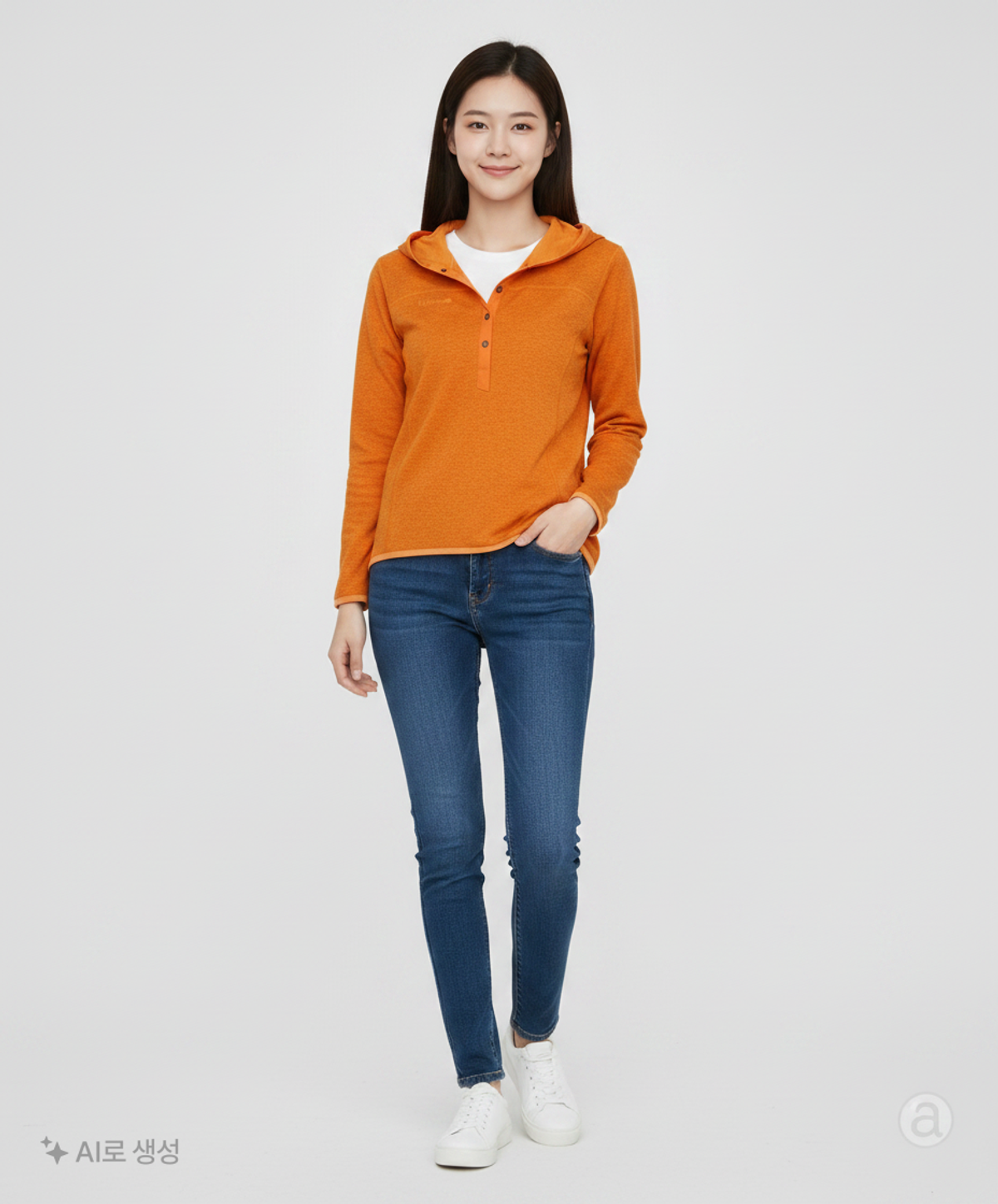 라푸마(LAFUMA) 후드 티셔츠 100
