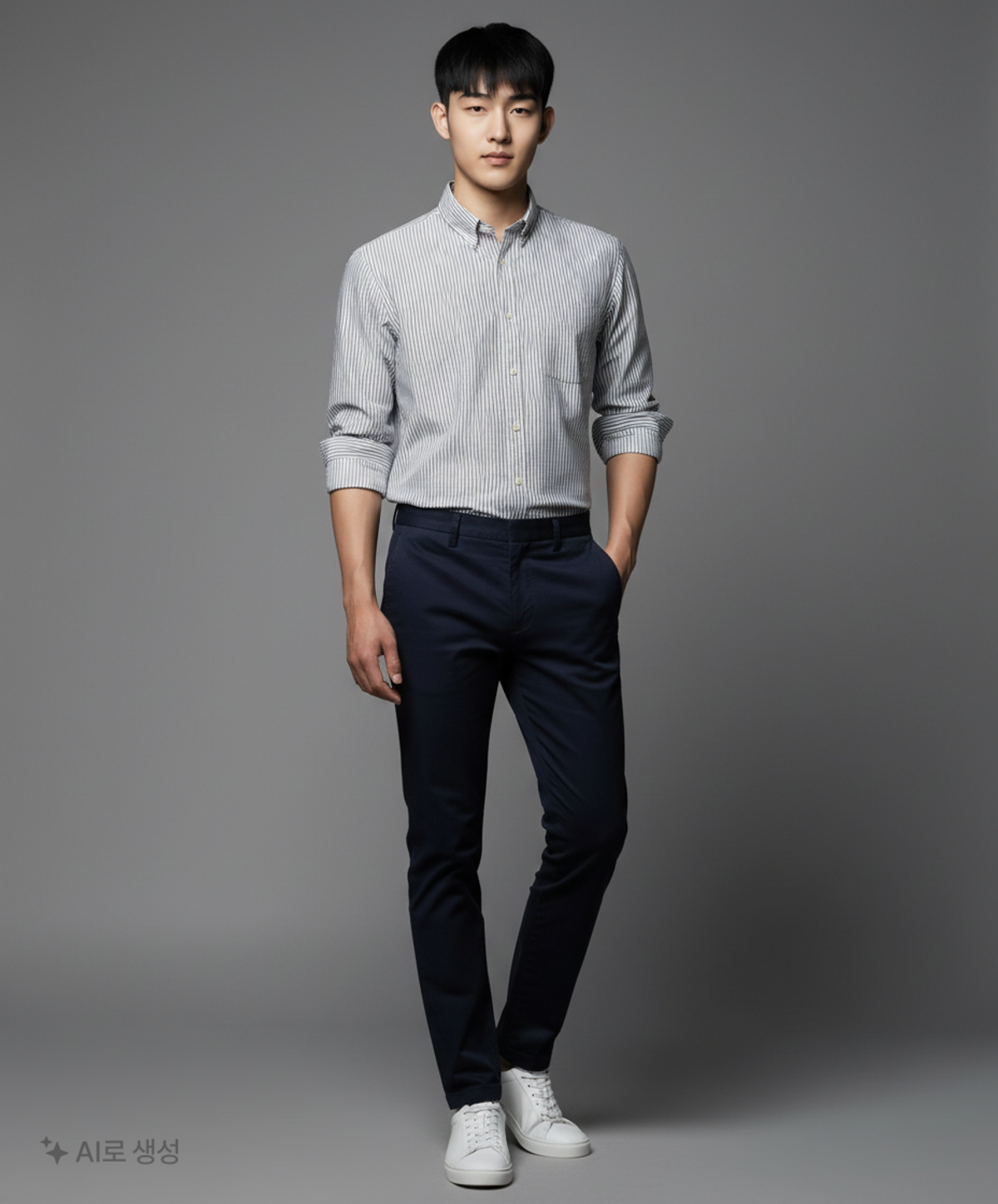지오다노(GIORDANO) 캐주얼 셔츠 L