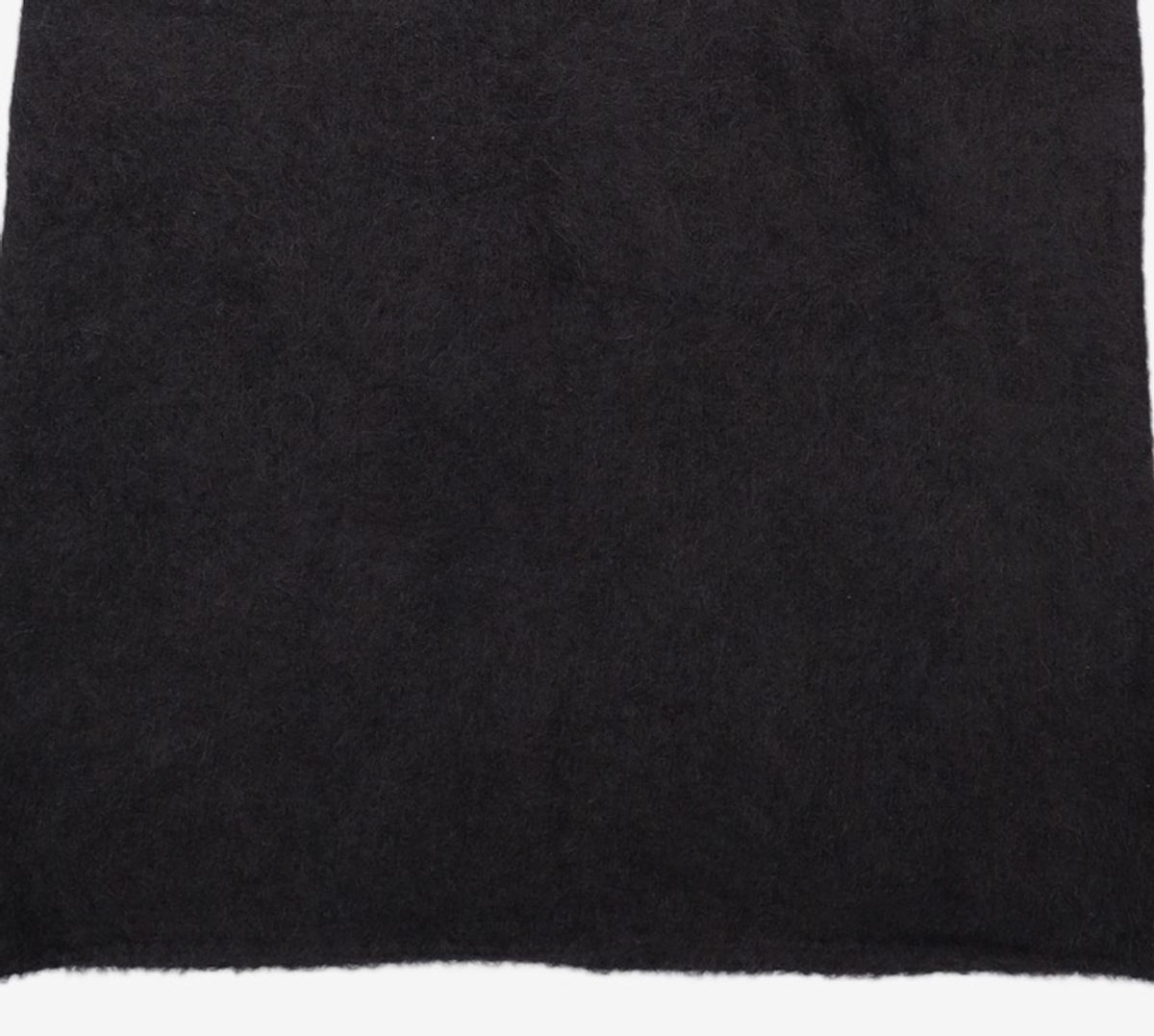 모이아(MOIA) alpaca knit dress (black) O/S