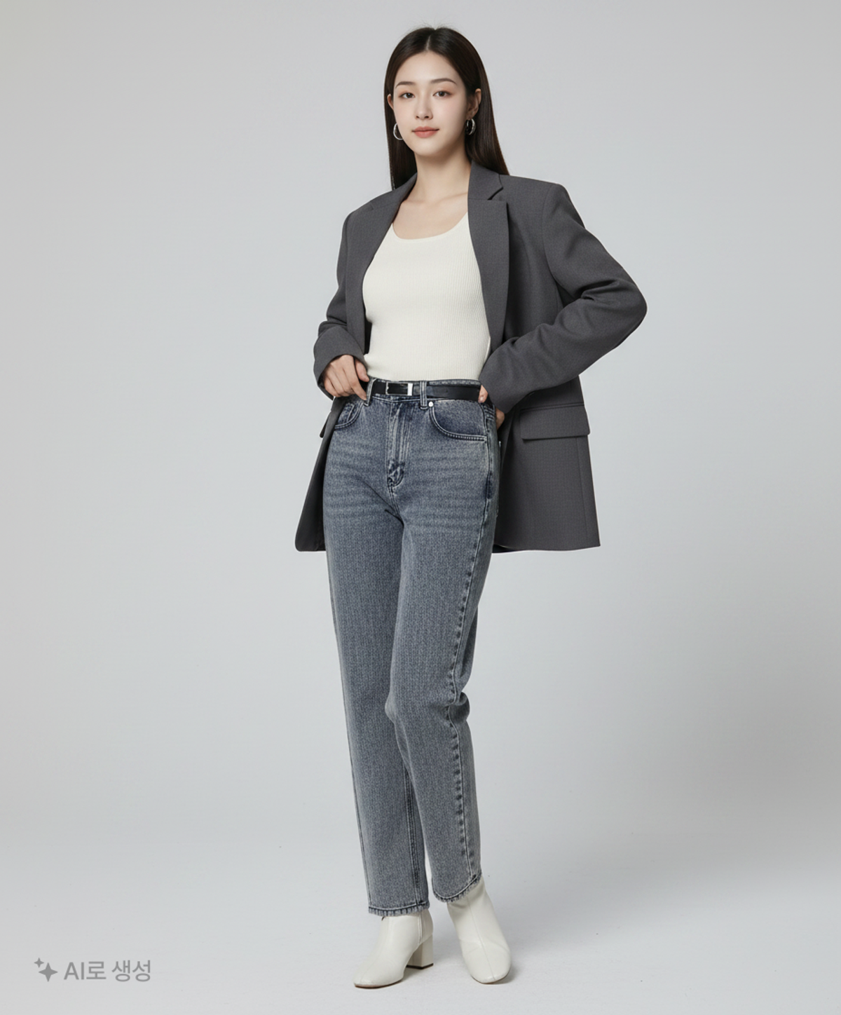데케트(DECET) 청/데님 팬츠 26