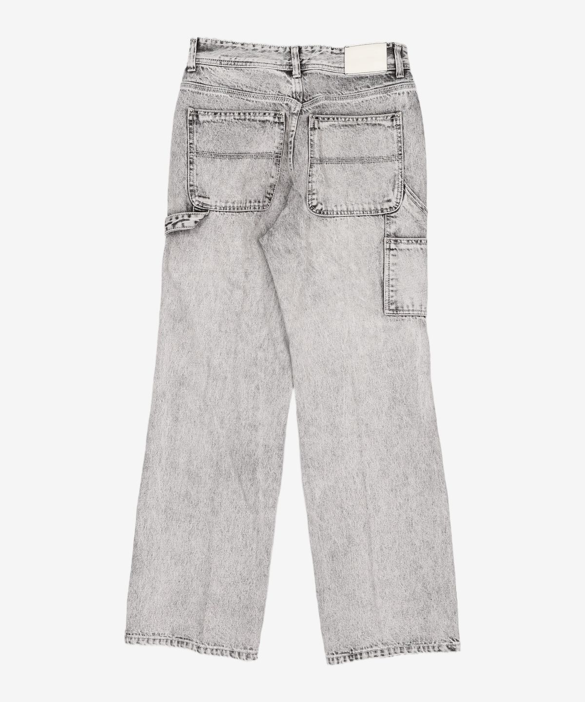 메종미네드(MAISON MINED) WHITE SPREAD CARPENTER DENIM-WHITE 46