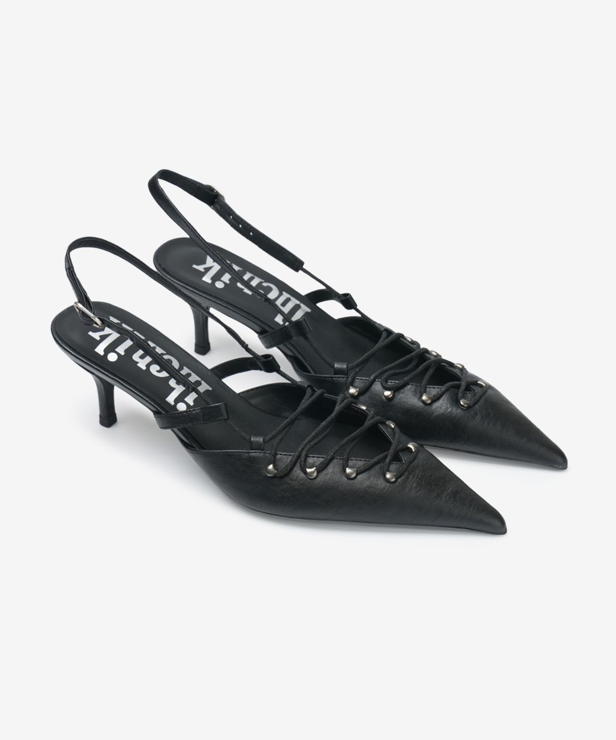 이크닉(IHCNIK) 307 napoleon stud slingback