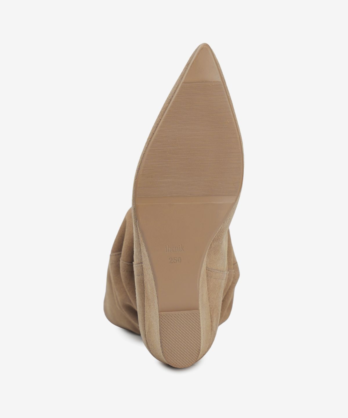 이크닉(IHCNIK) 309 fade wedge boots / beige