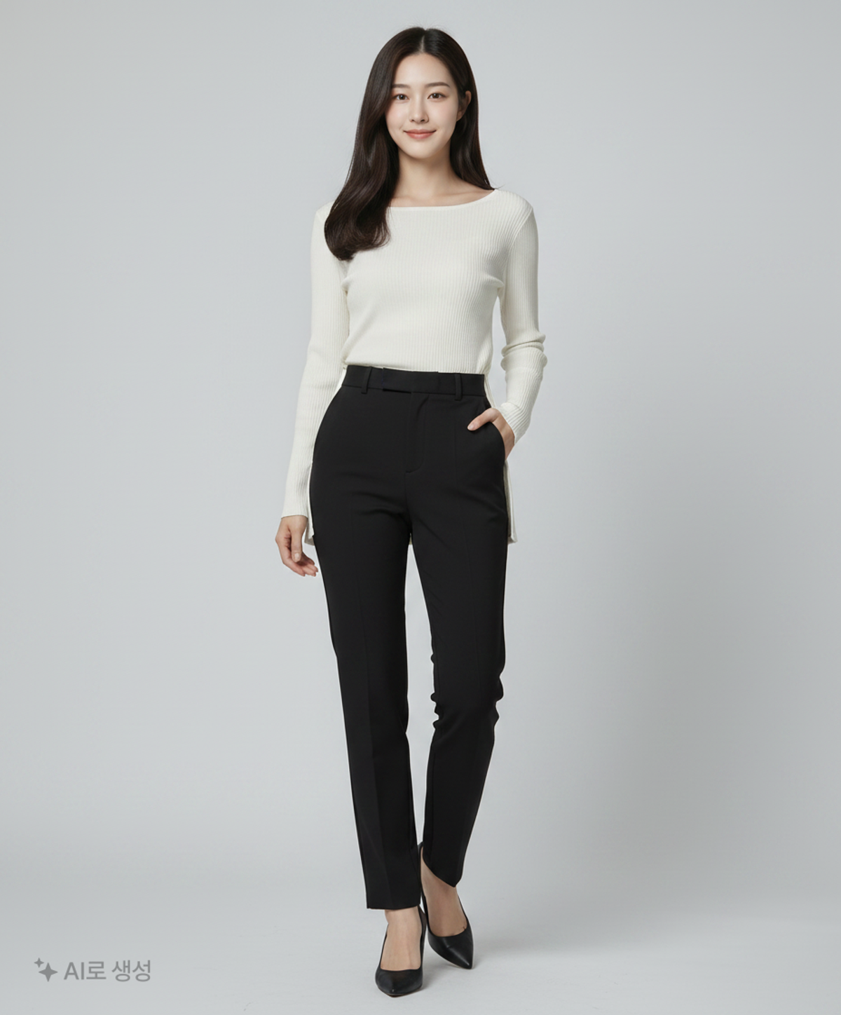 안다르(ANDAR) 긴소매 티셔츠 S