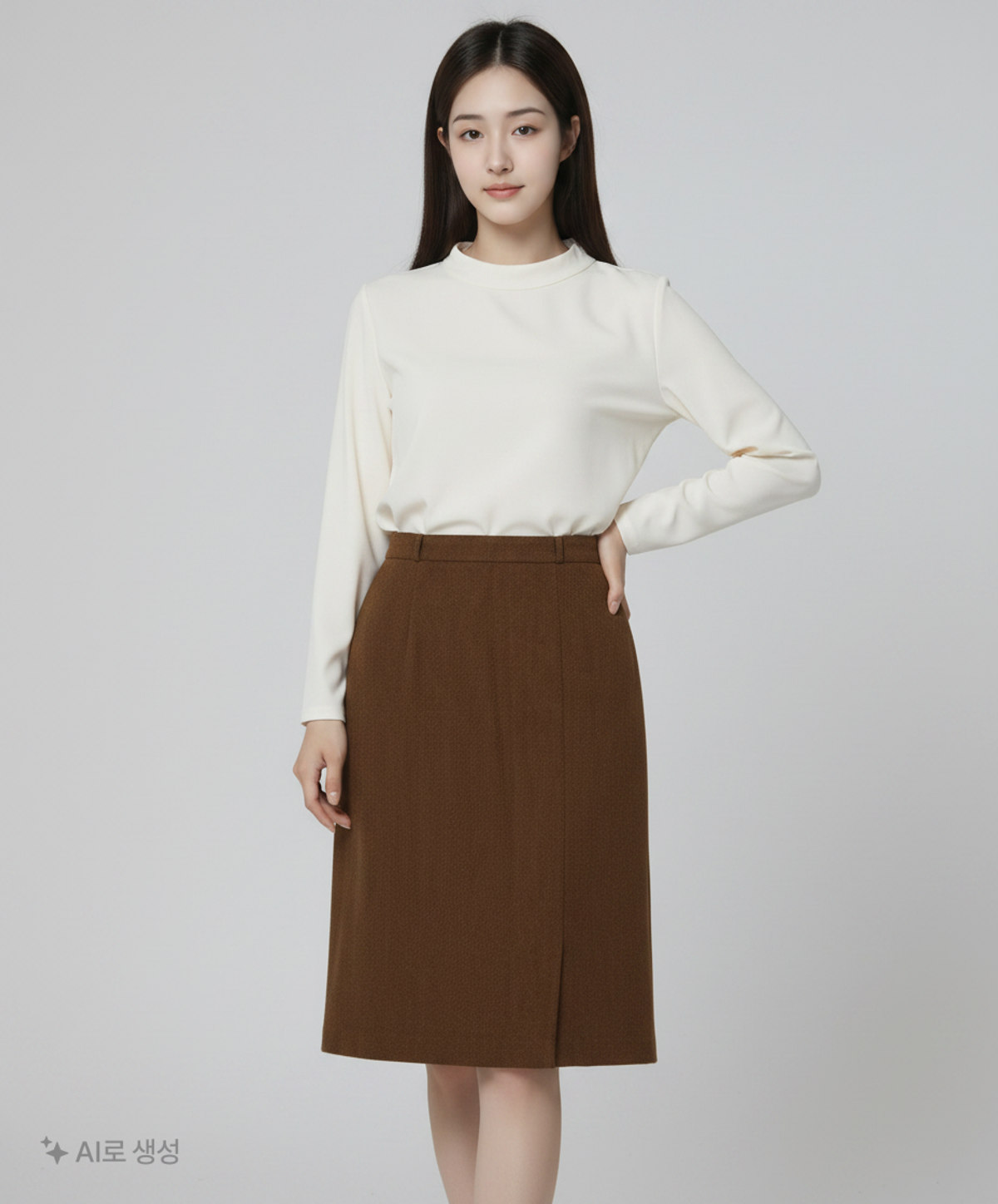 리본(Ribbon) 미디스커트 55