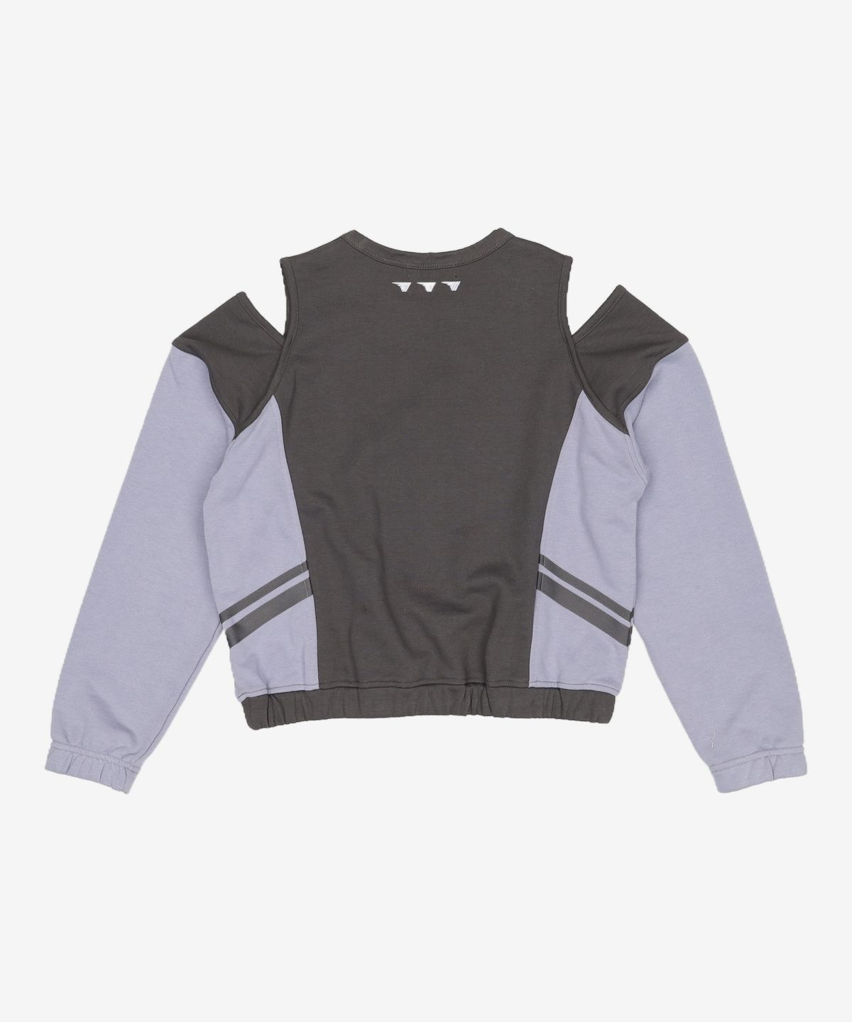 골라(GOLA) W TRACK BLOCK SWEAT CUT-OFF TOP [PINK] FREE
