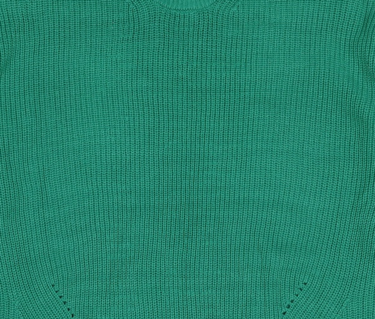 키뮤어(KIIMUIR) 22FW 워셔블 크루넥 니트_ 에메랄드 그린 XL