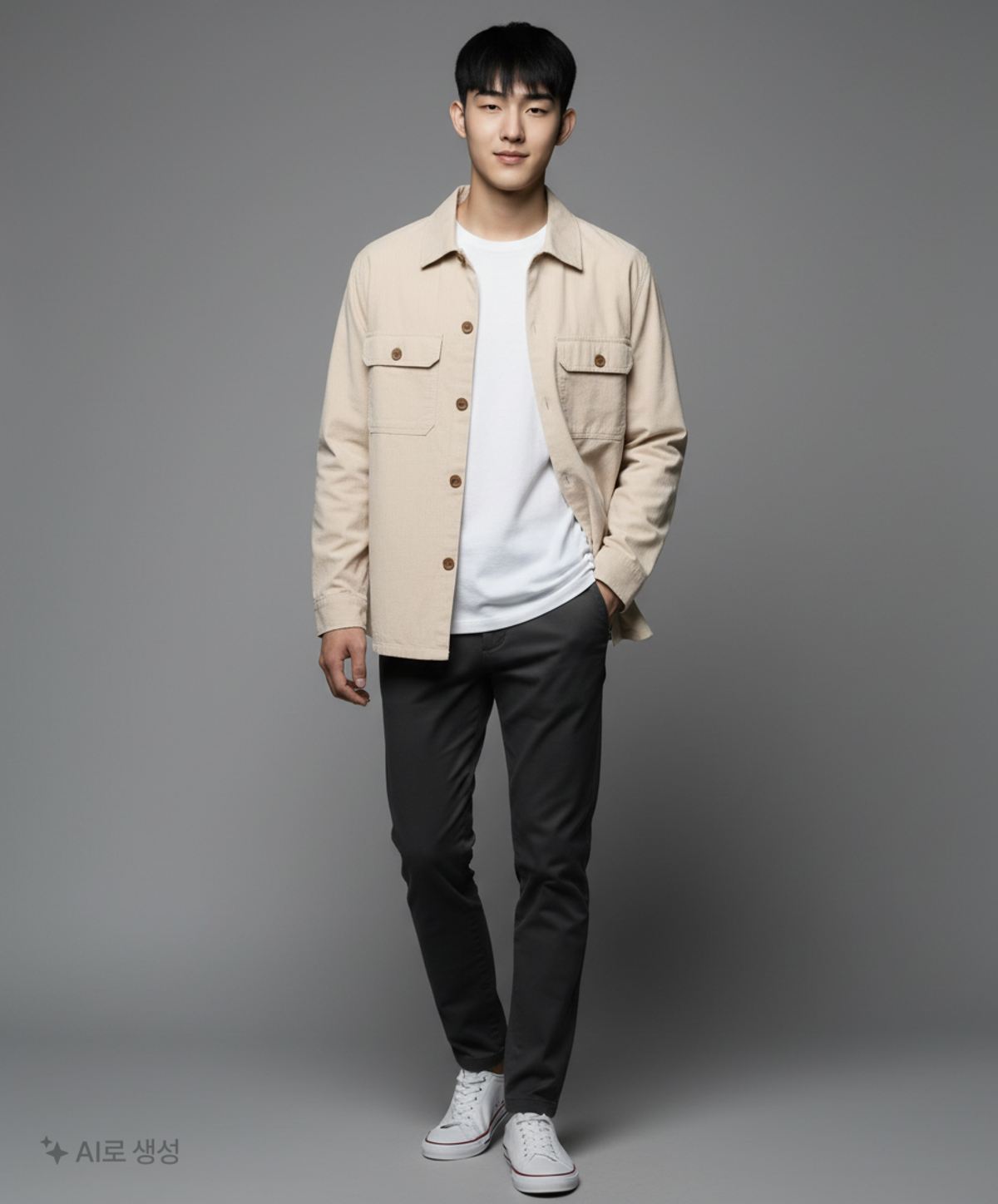 지오다노(GIORDANO) 캐주얼 셔츠 L