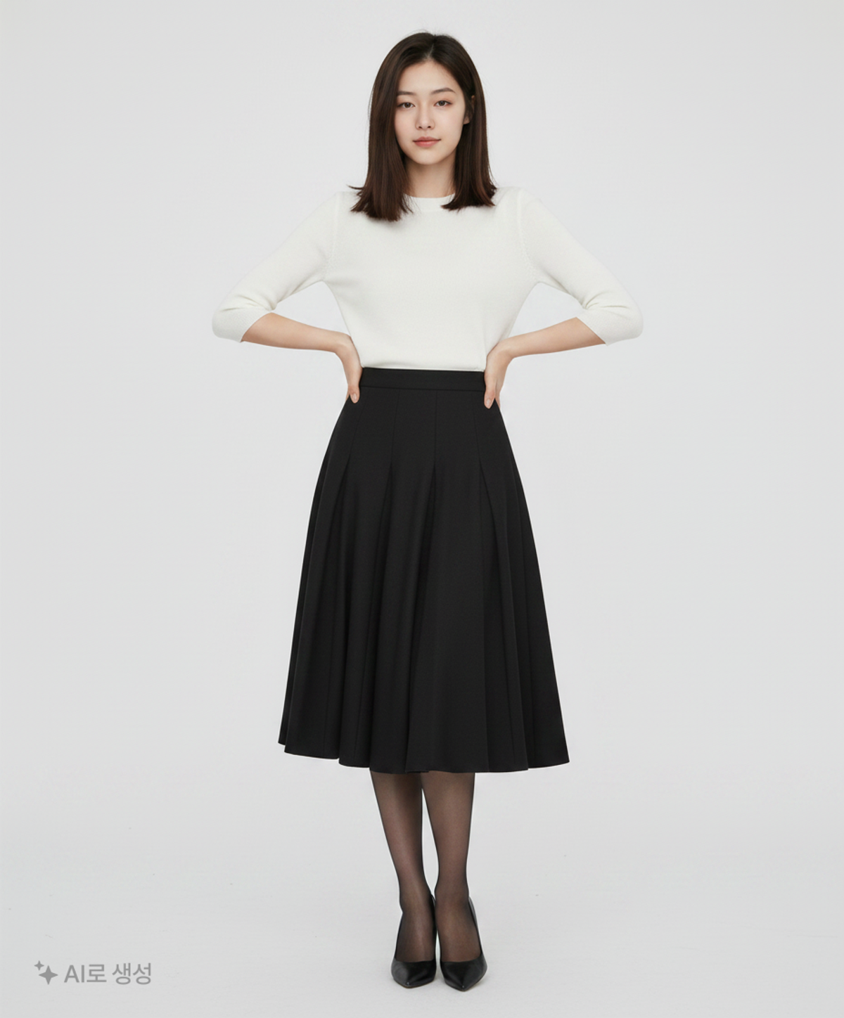 리앙리에(LIENLIER) 롱스커트 M