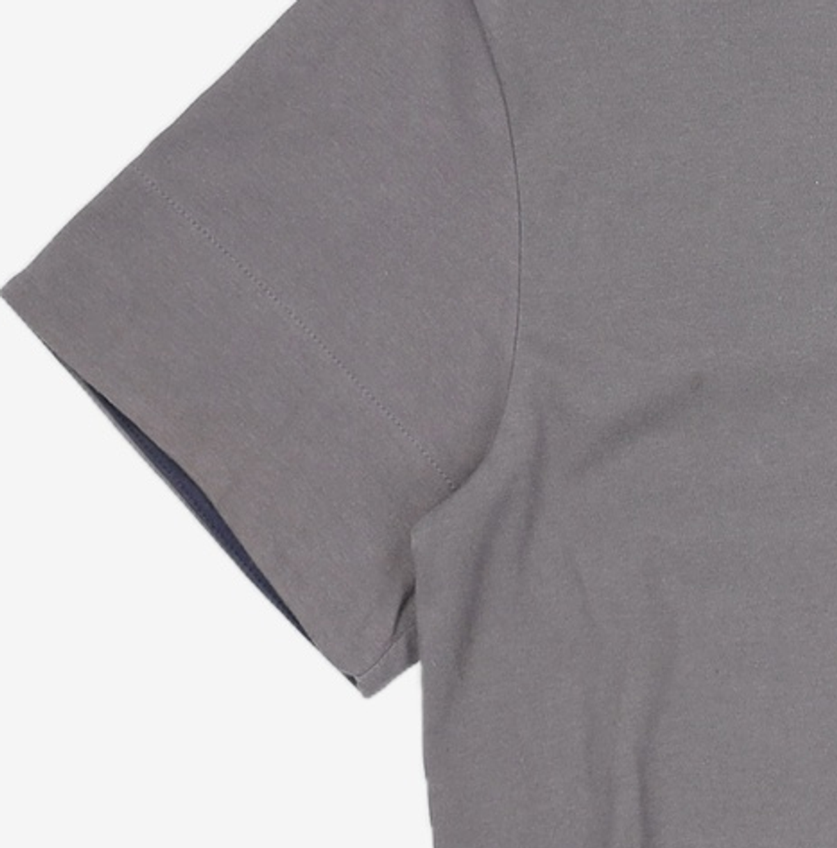 다이브인(DIVEIN) LAYERED ROLL-UP T-SHIRTS (CHARCOAL / NAVY) 2