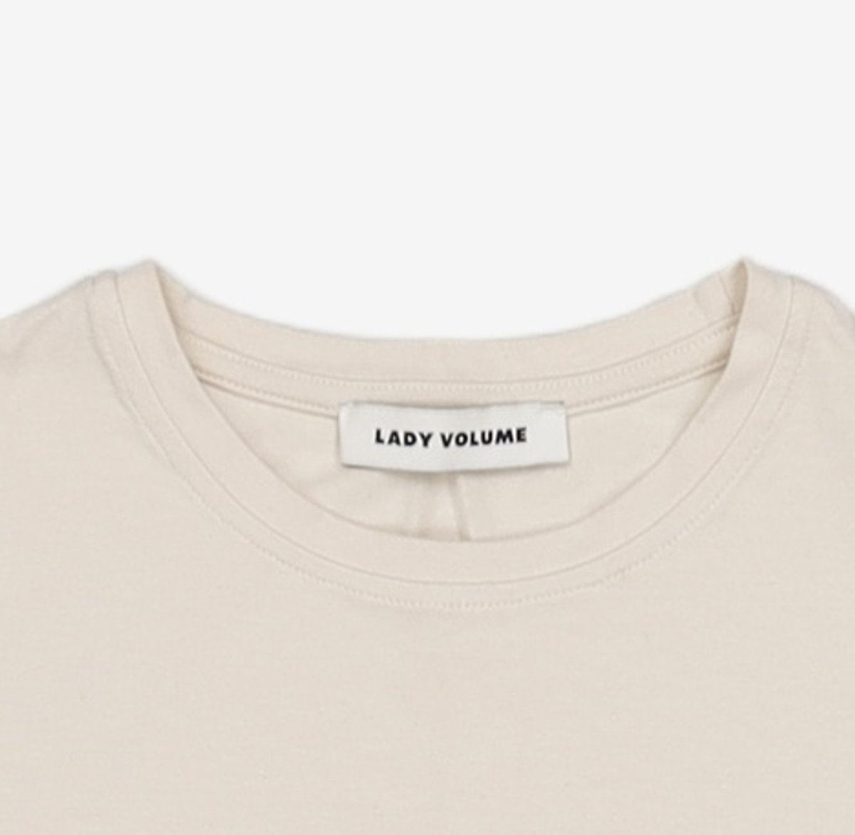레이디 볼륨(LADY VOLUME) 반소매 티셔츠 F