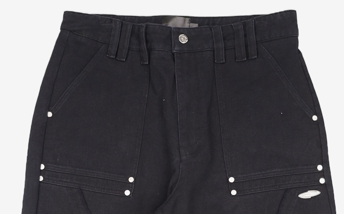 오프닝프로젝트(OPENING PROJECT) Shield Cutted Pant - Black M